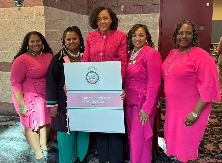 UEO is inspired to lead, learn, and soar! During the 93rd North Atlantic Regional Conference, members of Alpha Kappa Alpha Sorority, Inc.&reg; Upsilon Epsilon Omega Chapter participated in certifications, leadership development institutes, and more. 