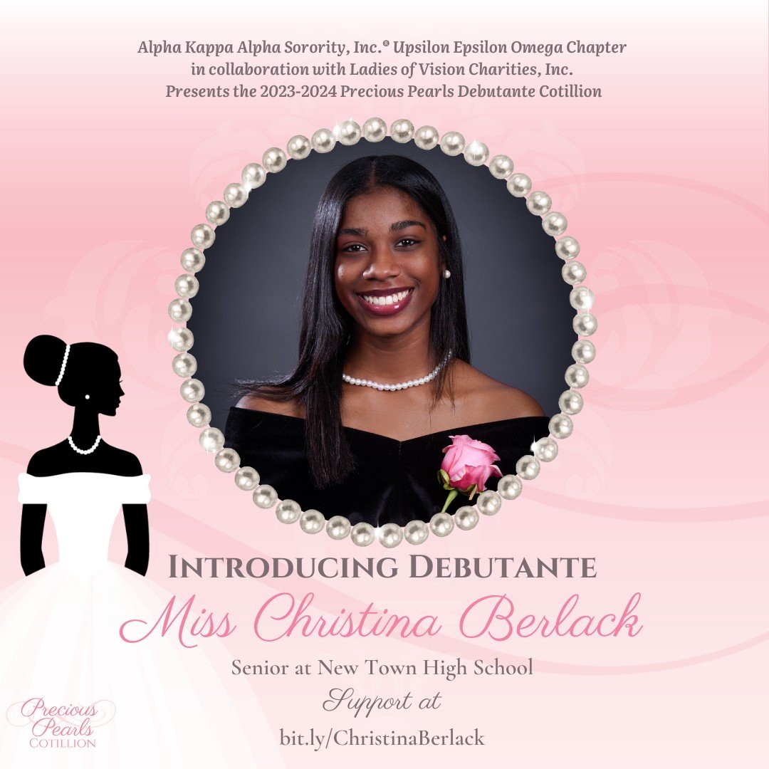 Today, Alpha Kappa Alpha Sorority, Inc.&reg; Upsilon Epsilon Omega Chapter and Ladies of Vision Charities, Inc.  are spotlighting 6 of our 36 Debutantes in the  16th Precious Pearls Cotillion Ball. We hope that you can support them and join us in cel