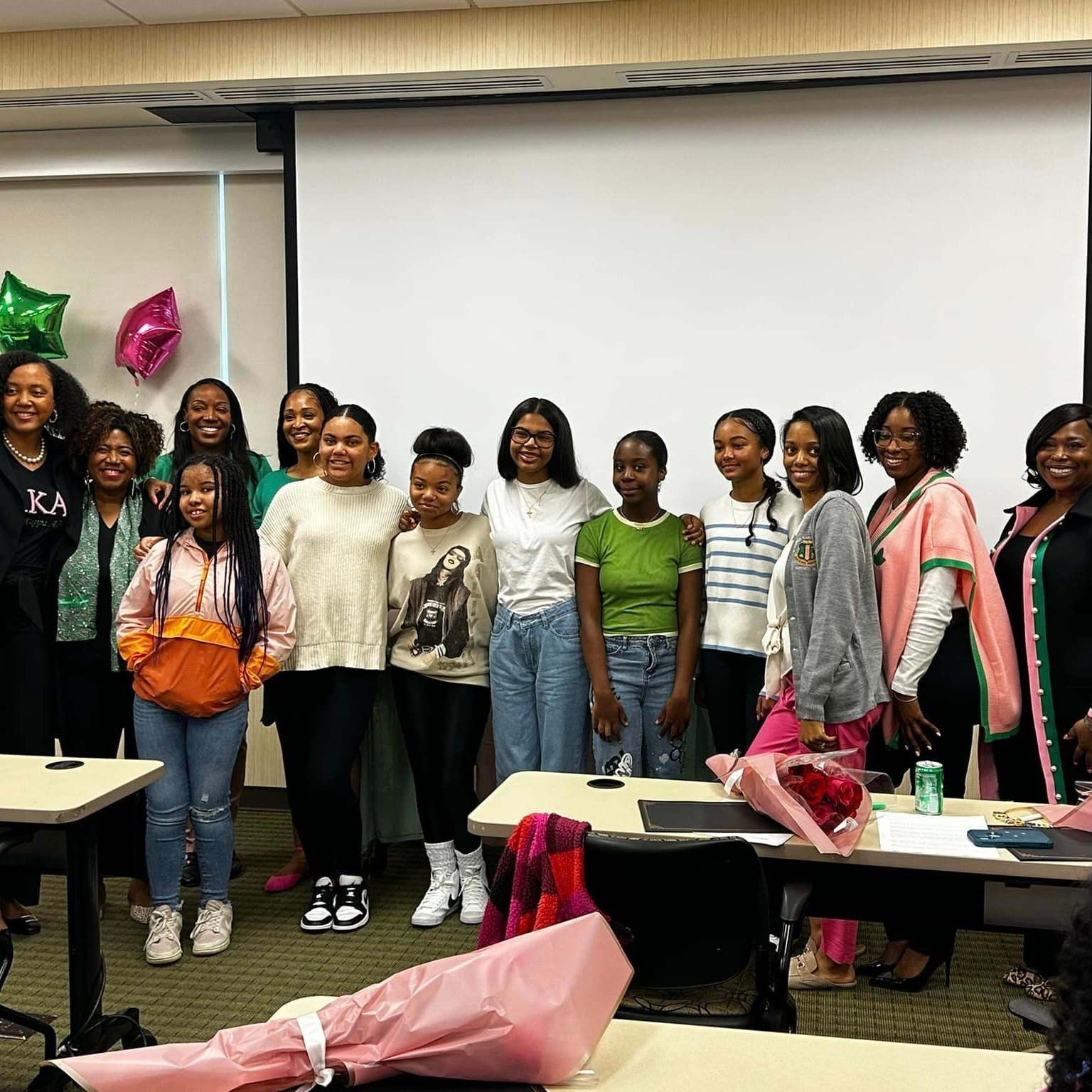 We are so proud of our YLI Scholars! On Saturday April 27th, Alpha Kappa Alpha Sorority, Inc.&reg; Upsilon Epsilon Omega Chapter and Ladies of Vision Charities, Inc. celebrated the Cohort 2's completion of our Youth Leadership Institute (YLI). It was