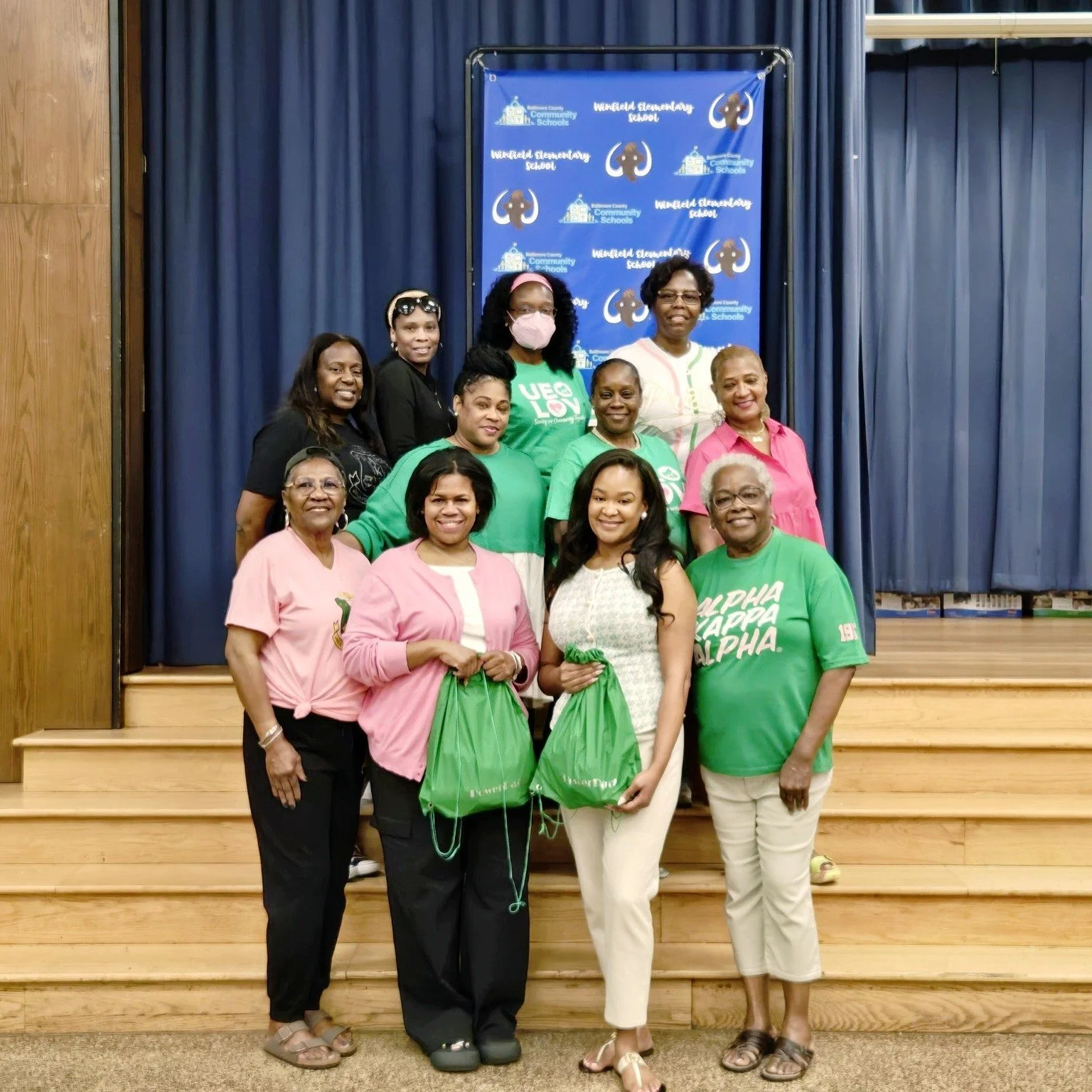 As always, Alpha Kappa Alpha Sorority, Inc.® Upsilon Epsilon Omega Chapter and @lov_charities  are inspired to make impact in our Baltimore County community. On Tuesday, June 10th UEO and LOV members gathered to prepare 175 Childhood Hunger Initi