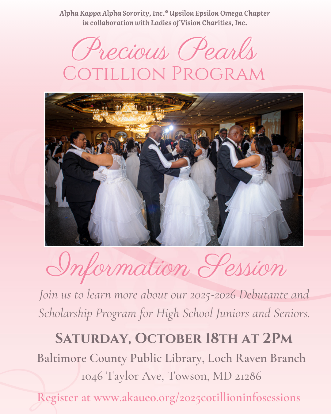 Precious Pearls Cotillion Information Session #2