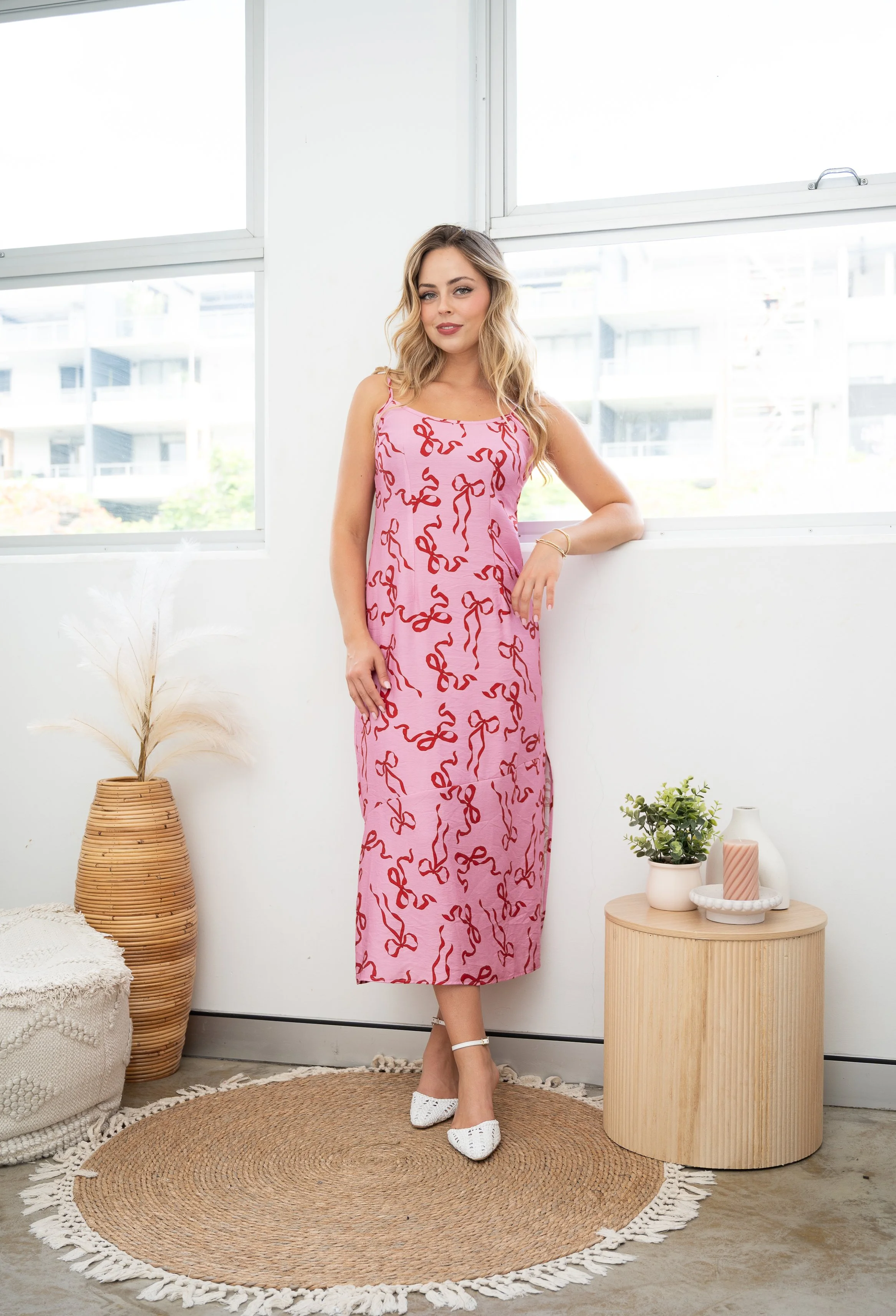 Code: D9070-1A | Pink | 8-18 | Viscose blend