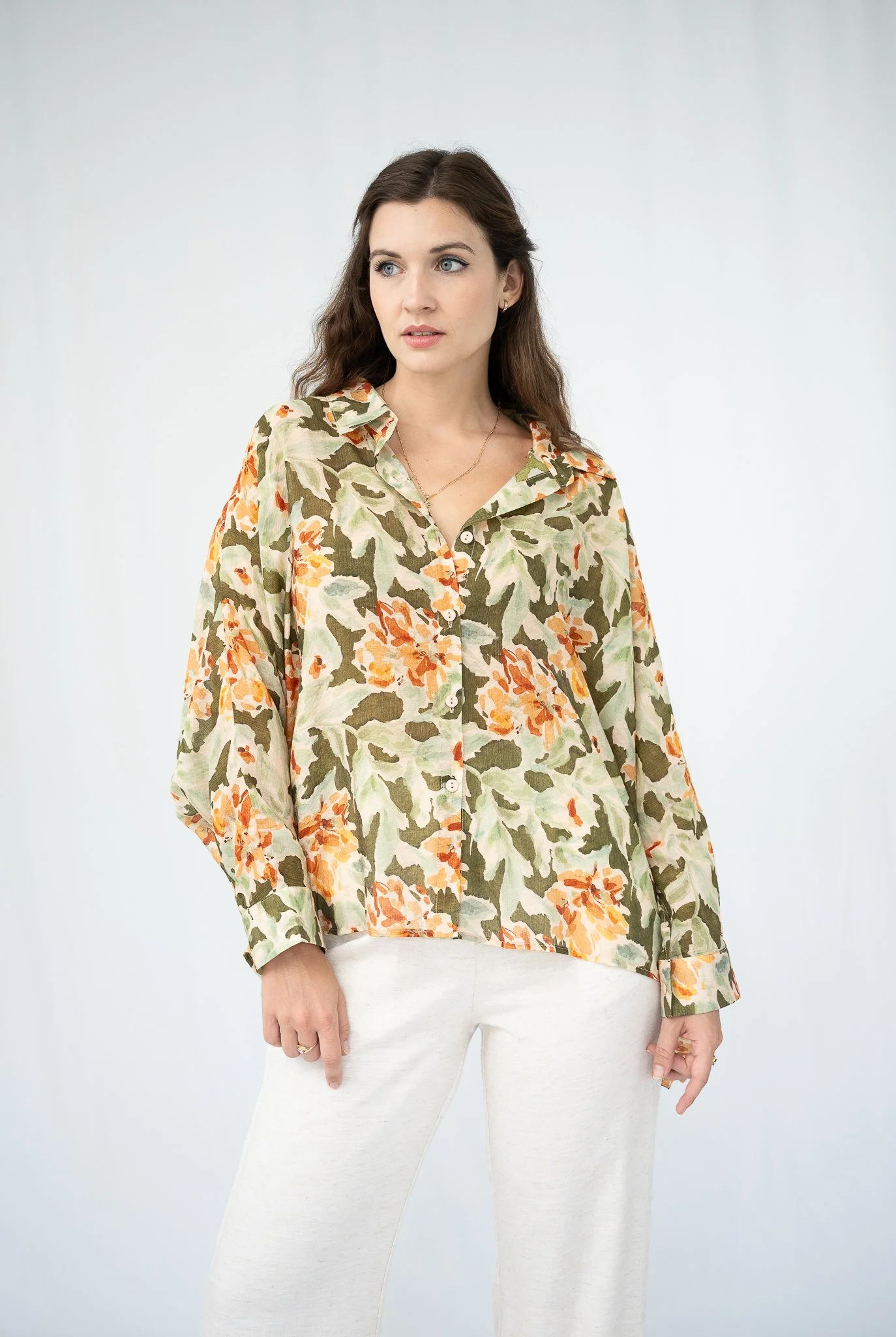 Code: T1924C | Olive | Free size | Viscose blend |