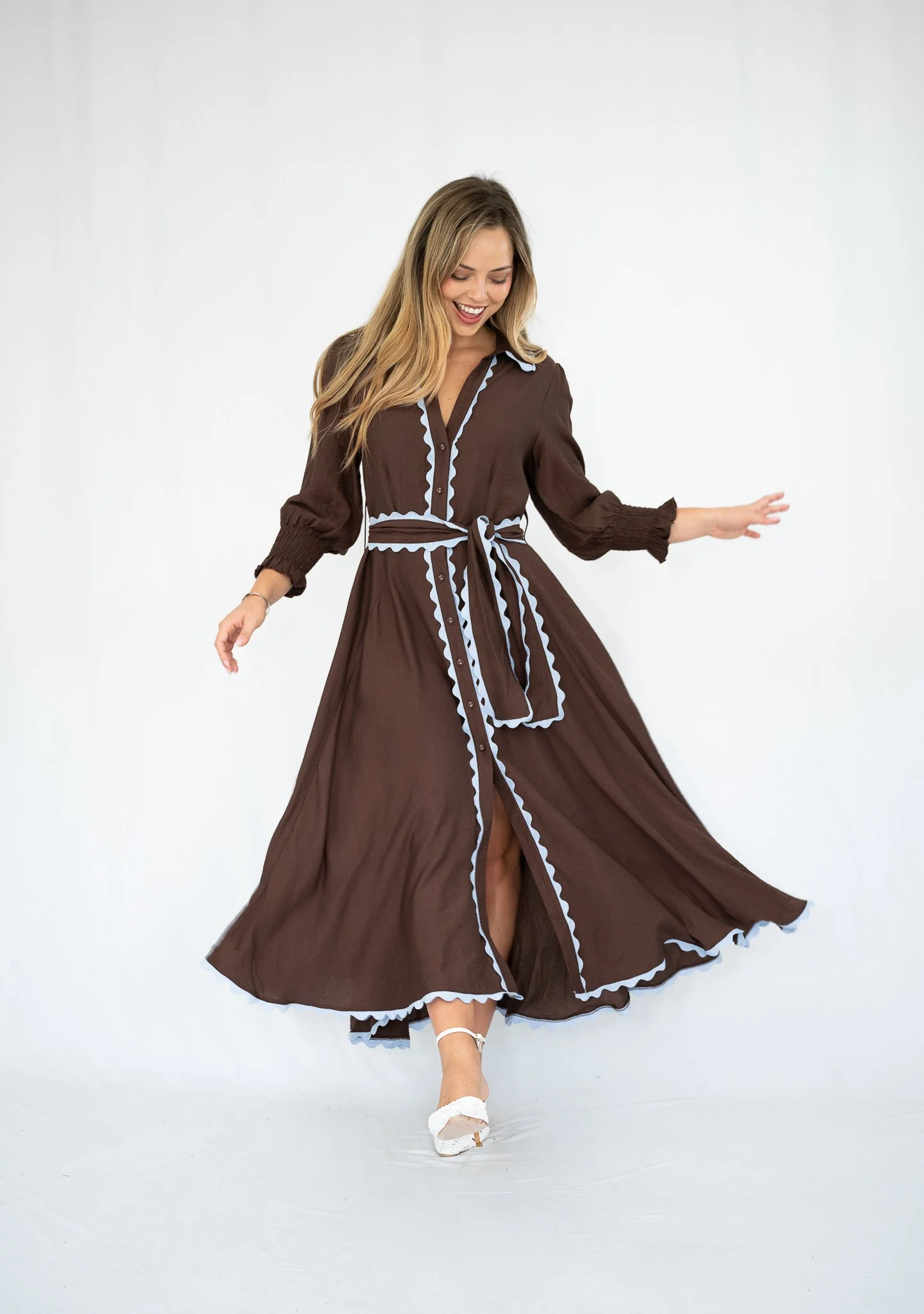 D9212-1 | Chocolate | 8-18 | Viscose blend