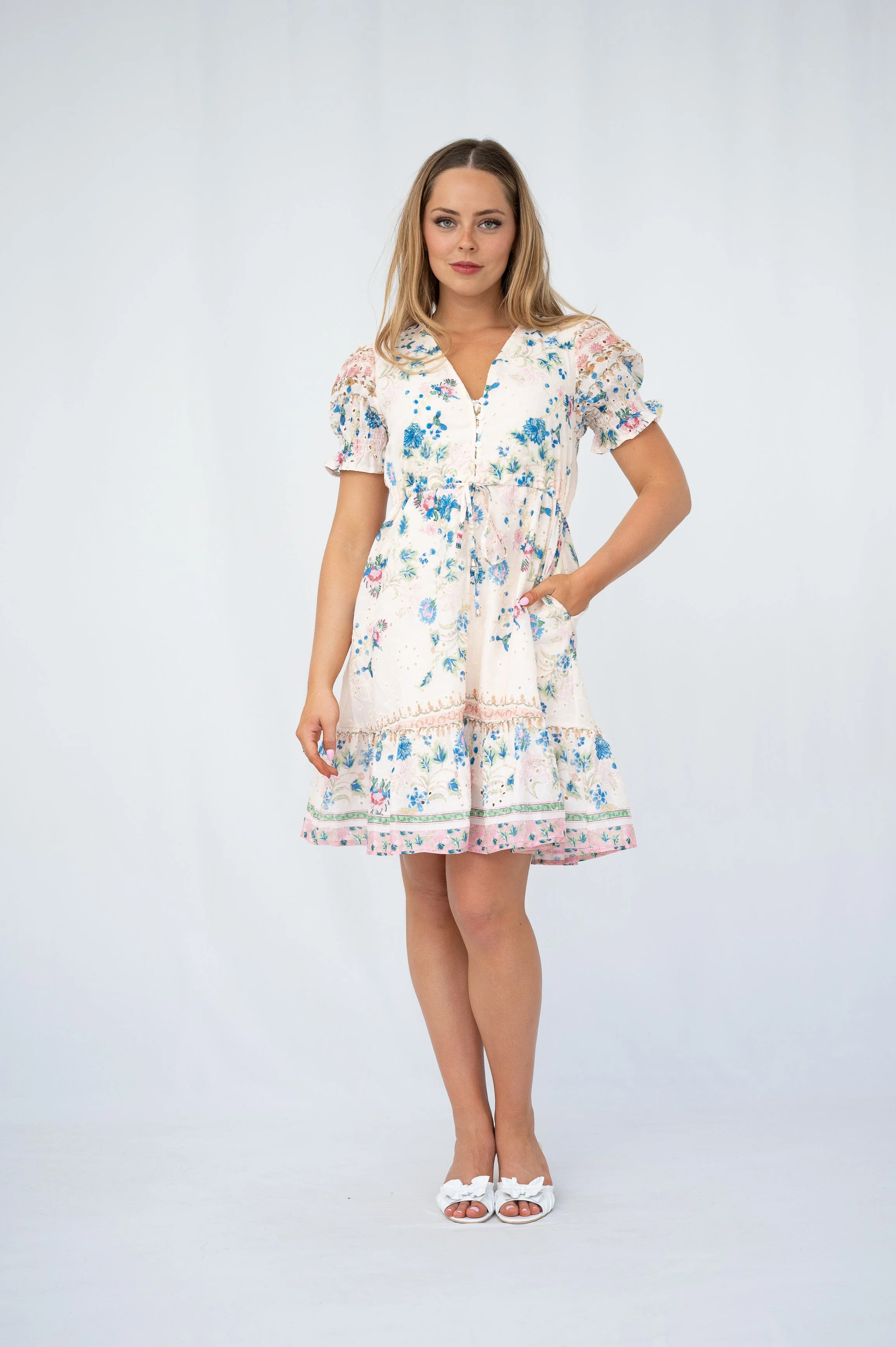 Code: D8555-13 | Cobalt Blue | 8-18 | 100% Cotton