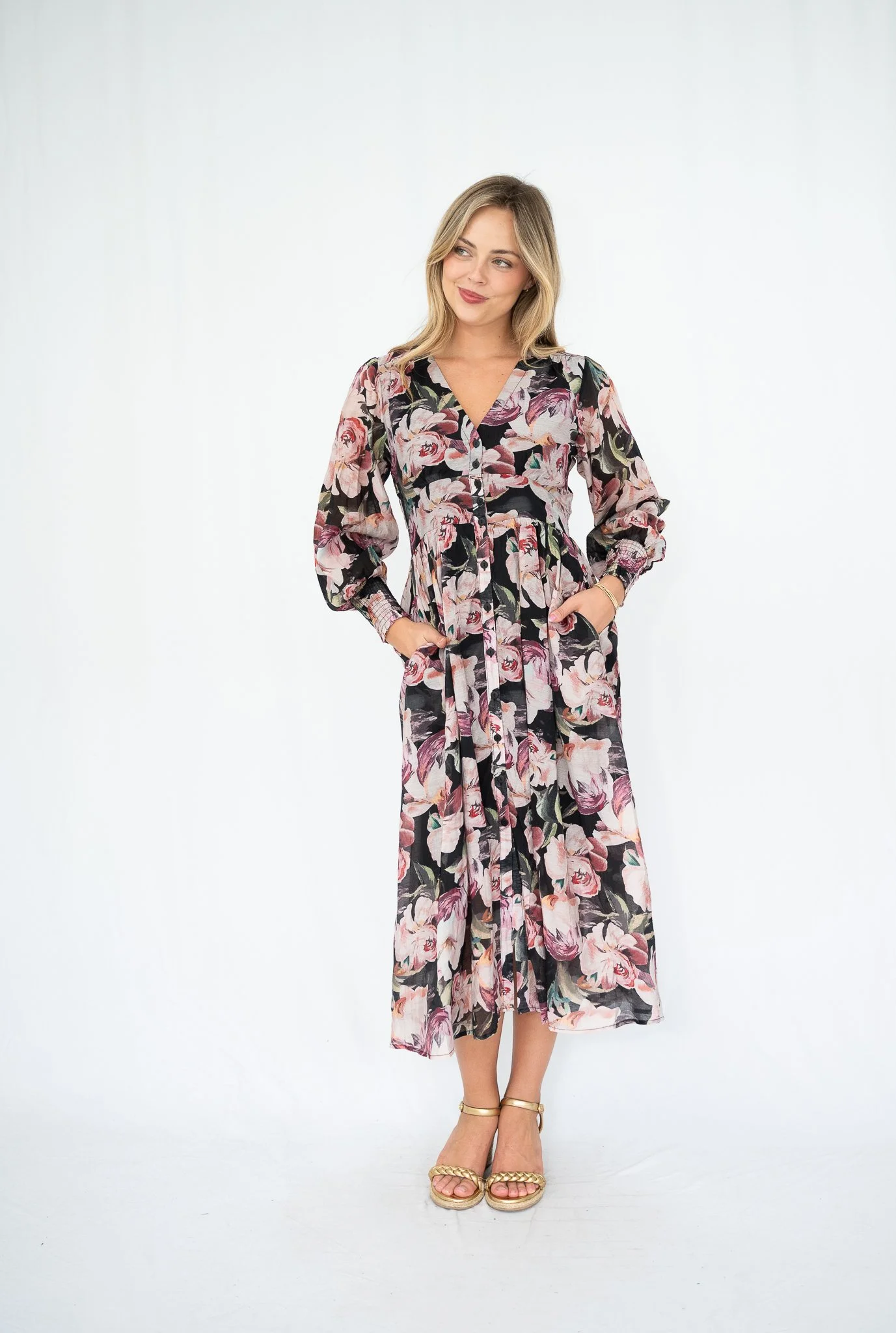 Code: D9009-6F | Black | 8-18 | Viscose blend | COMING SOON