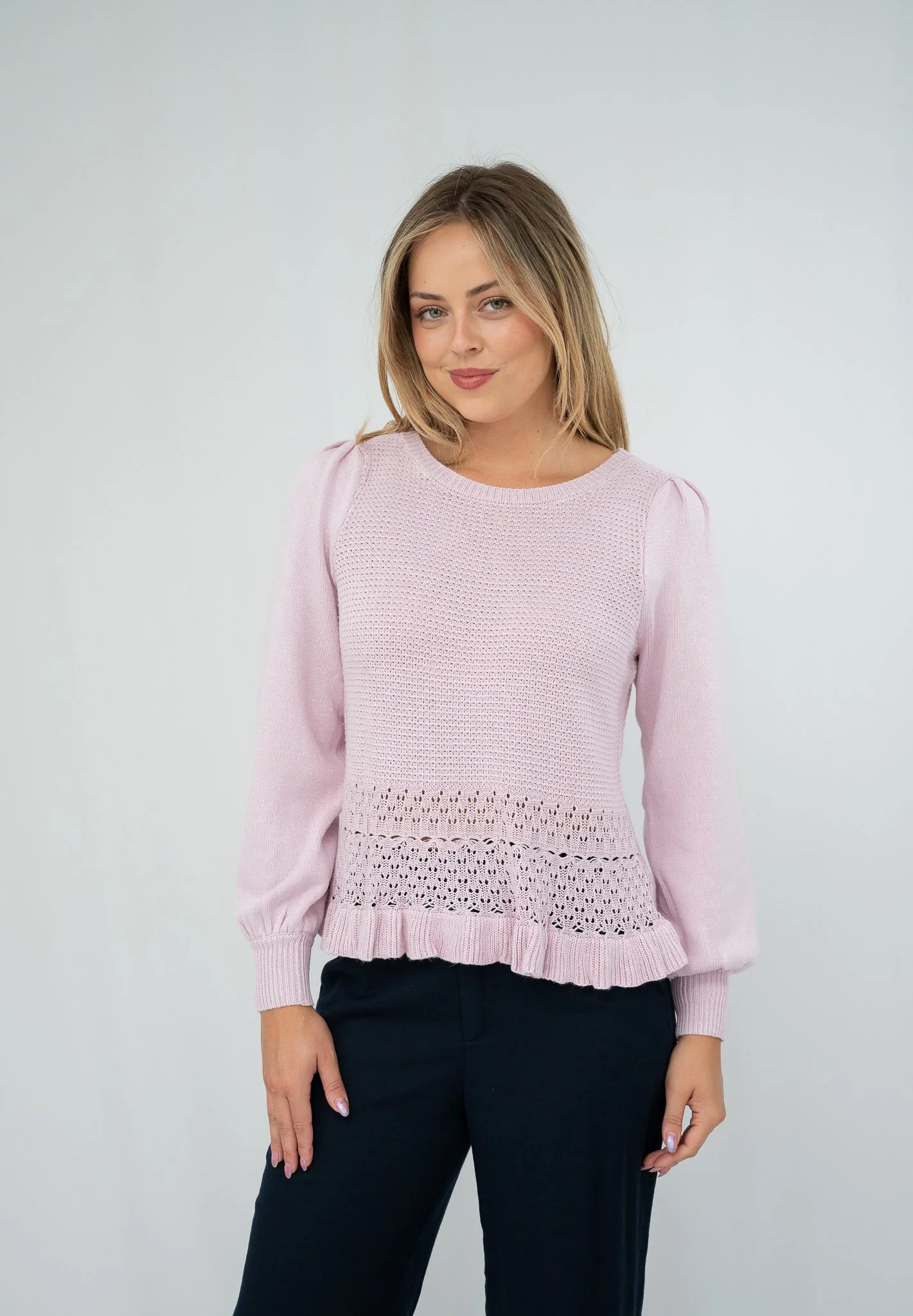 Code: K3450-1 | Baby Pink, Chocolate & Rust | S/M & M/L | Cotton 