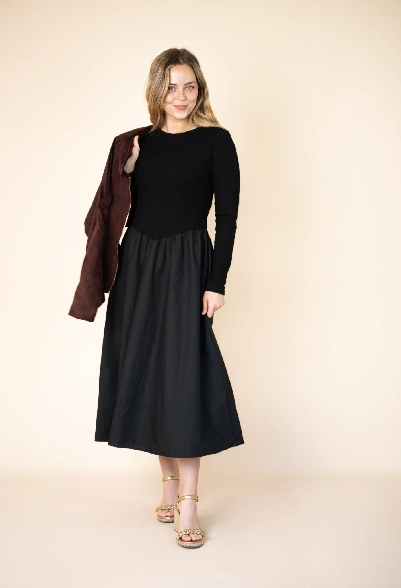 Code: D9127-2 | Black | 8-16 | Cotton blend