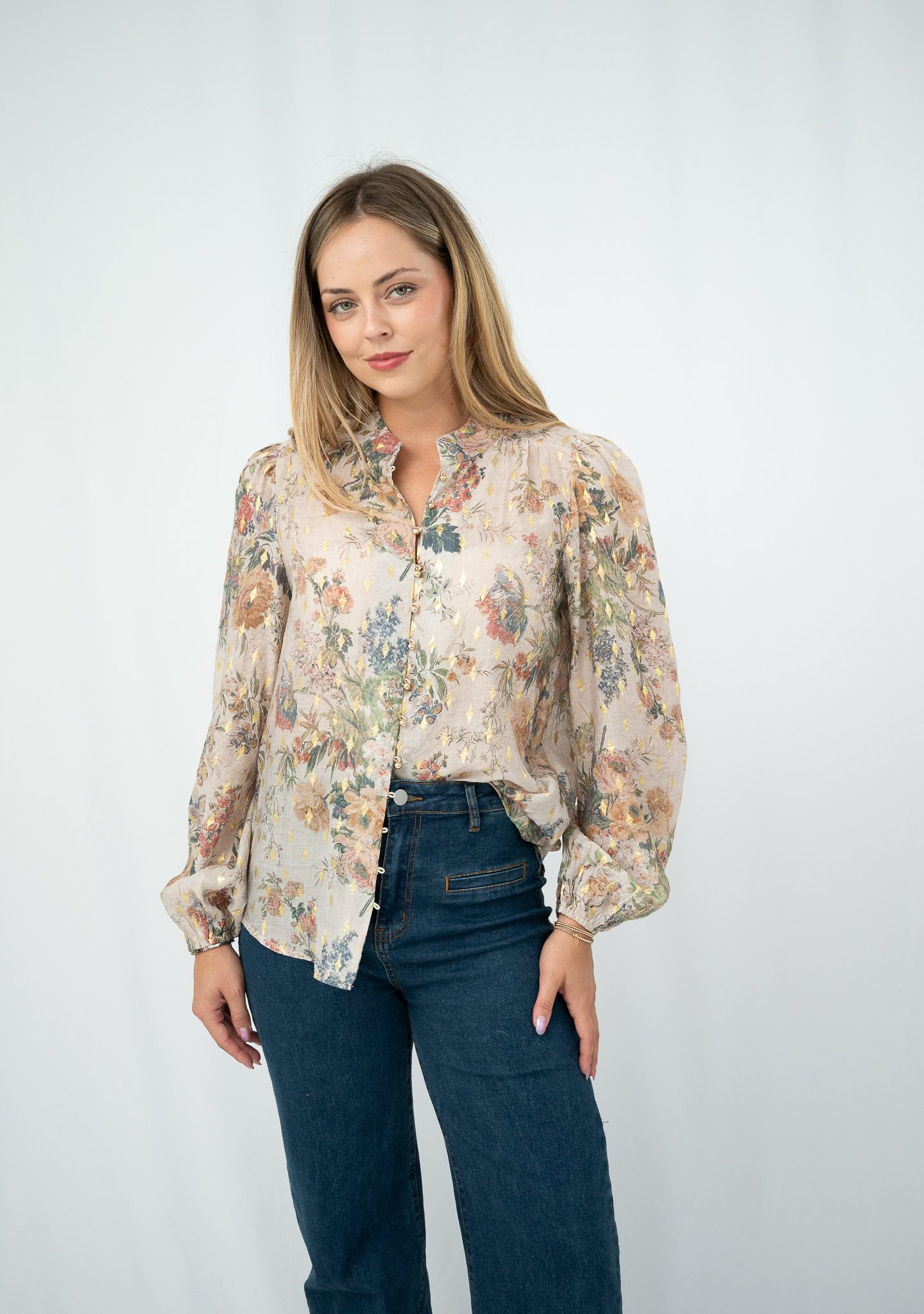 Code: T1839-1P | Pink & Beige | 8-18 | Viscose blend | COMING SOON