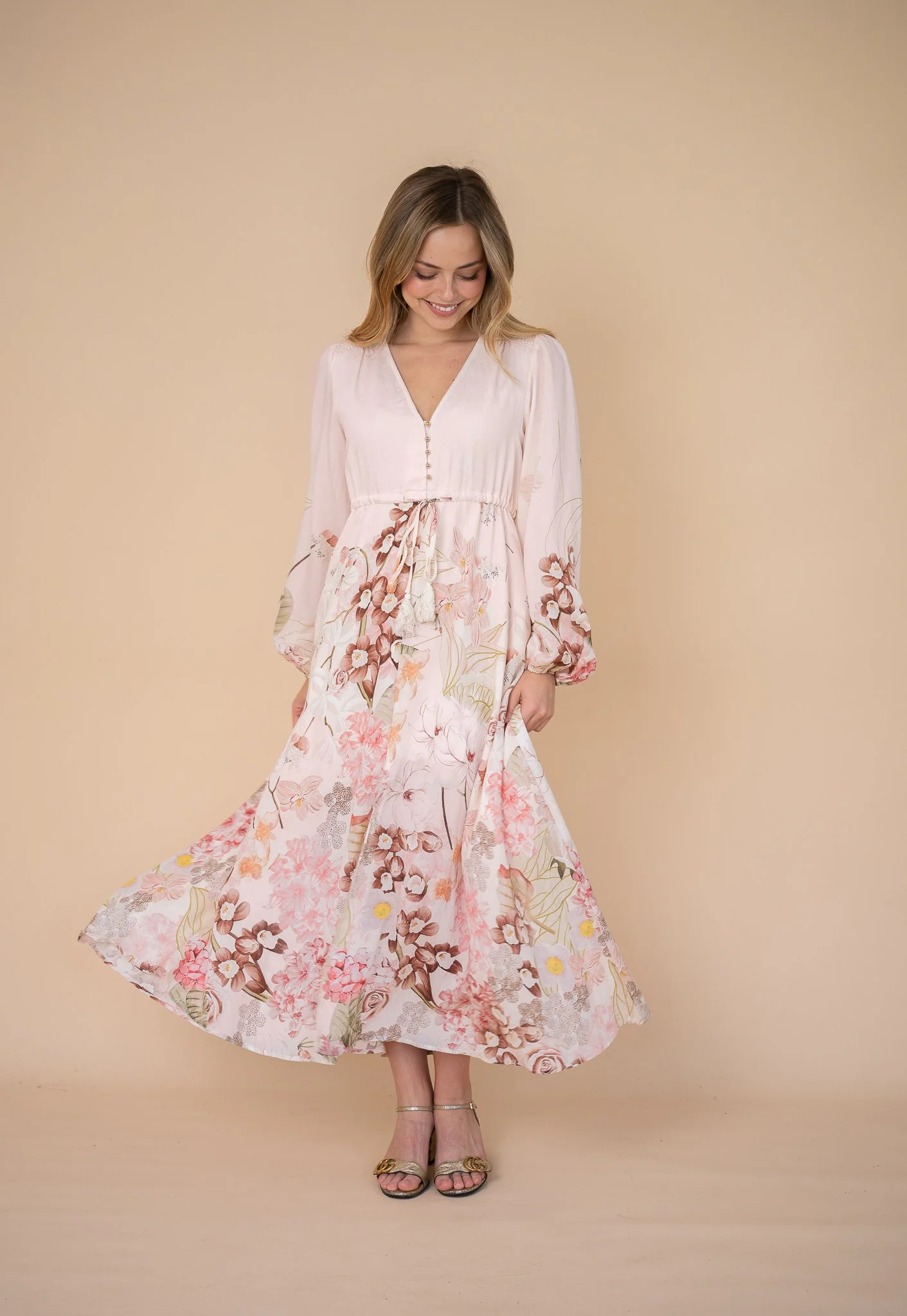 Code: D9203D | Baby Pink | 8-18 | Viscose blend