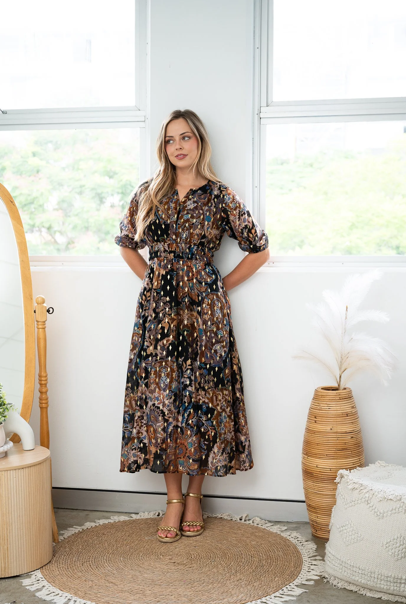 Code: D9258-1 | Black & Brown | 8-18 | Viscose blend | COMING SOON