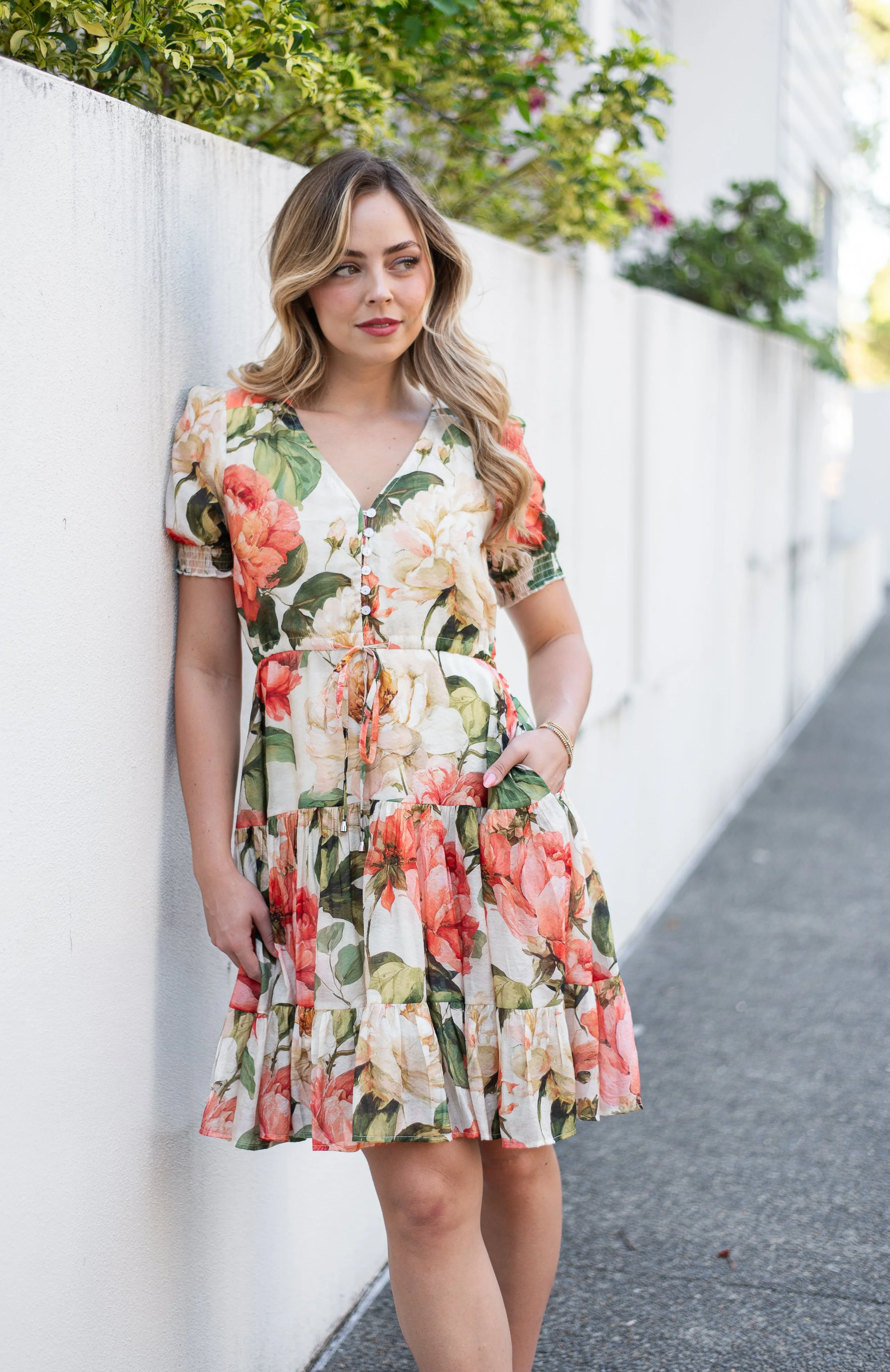 Code: D8634-23 | Pink & Coral | 8-18 | Viscose blend | COMING SOON