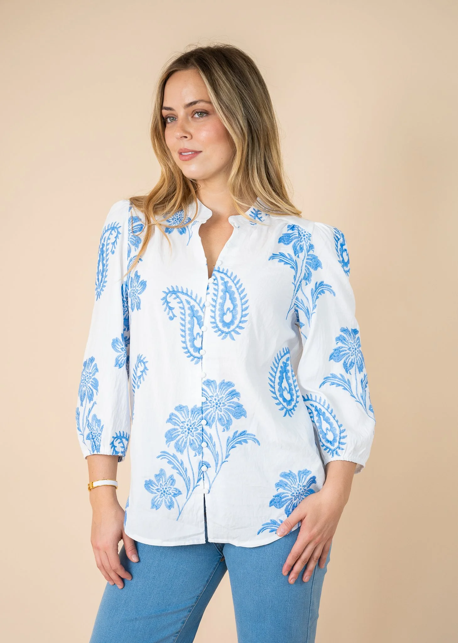 Code: T1839-4A | White | 8-18 | Cotton blend | COMING SOON