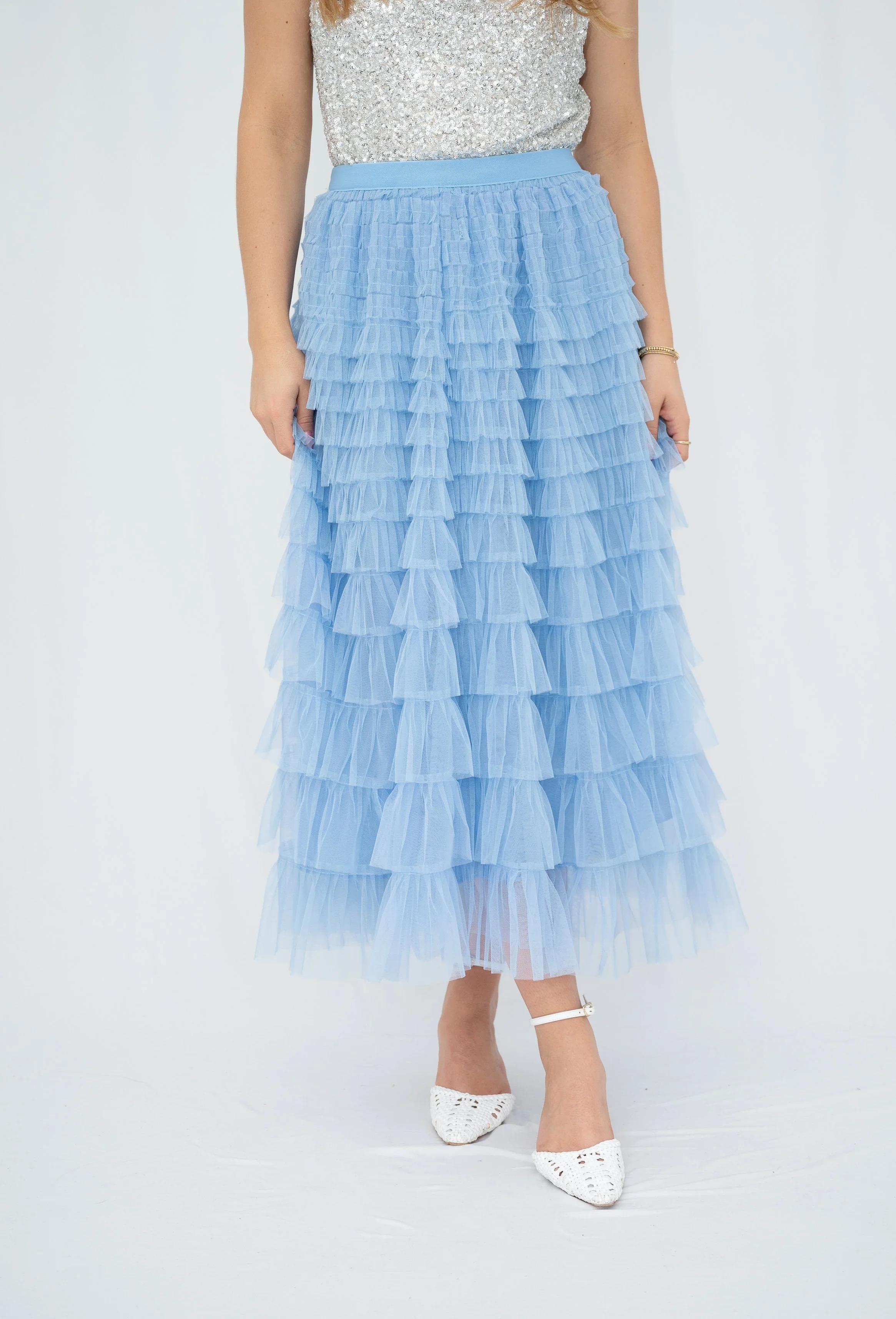 Code: S7203 | Baby Blue, Taupe, Butter Yellow, Black & White | S, M, L, XL 