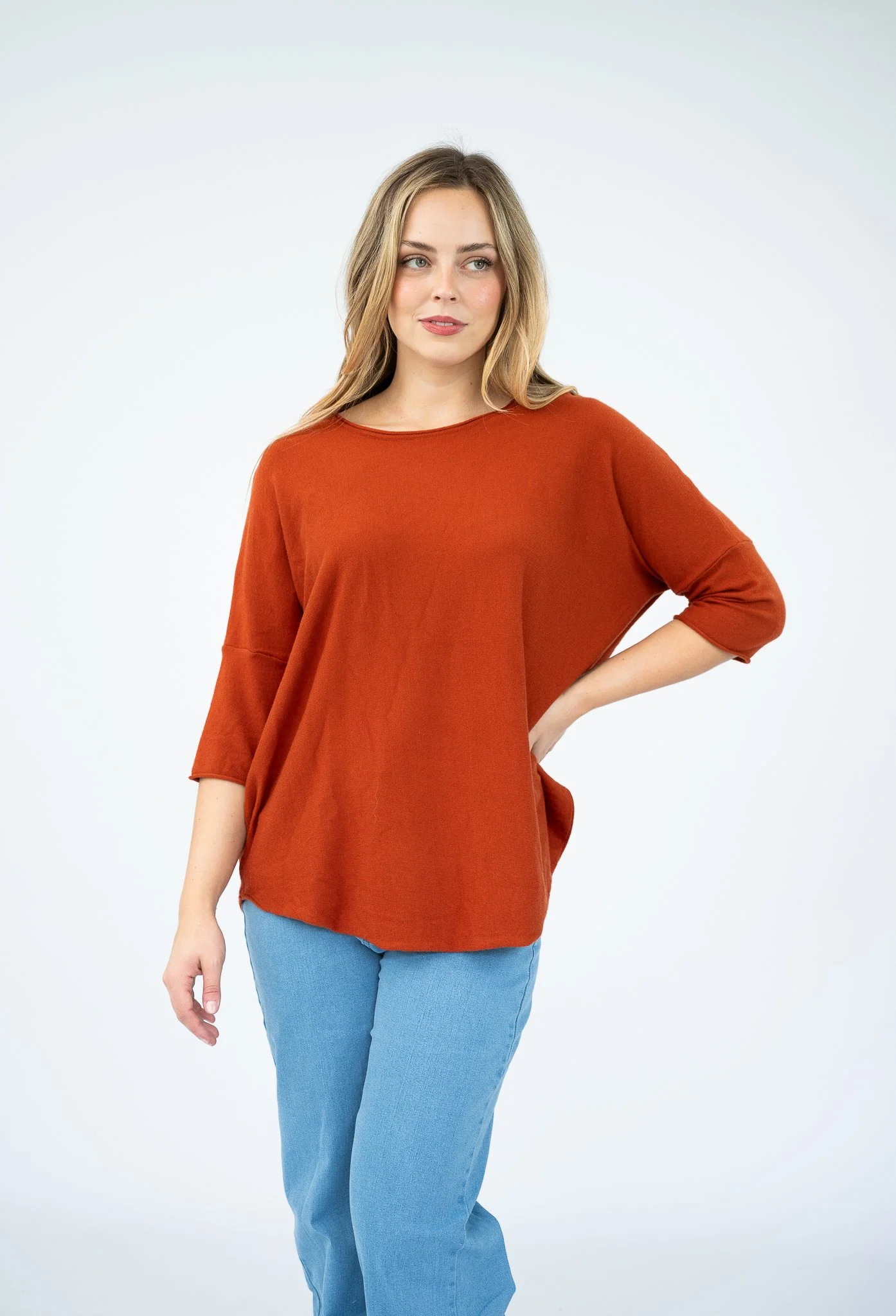 Code: K3220 | Burnt Orange | S/M & L/XL | Cotton blend | Contact us for more colours