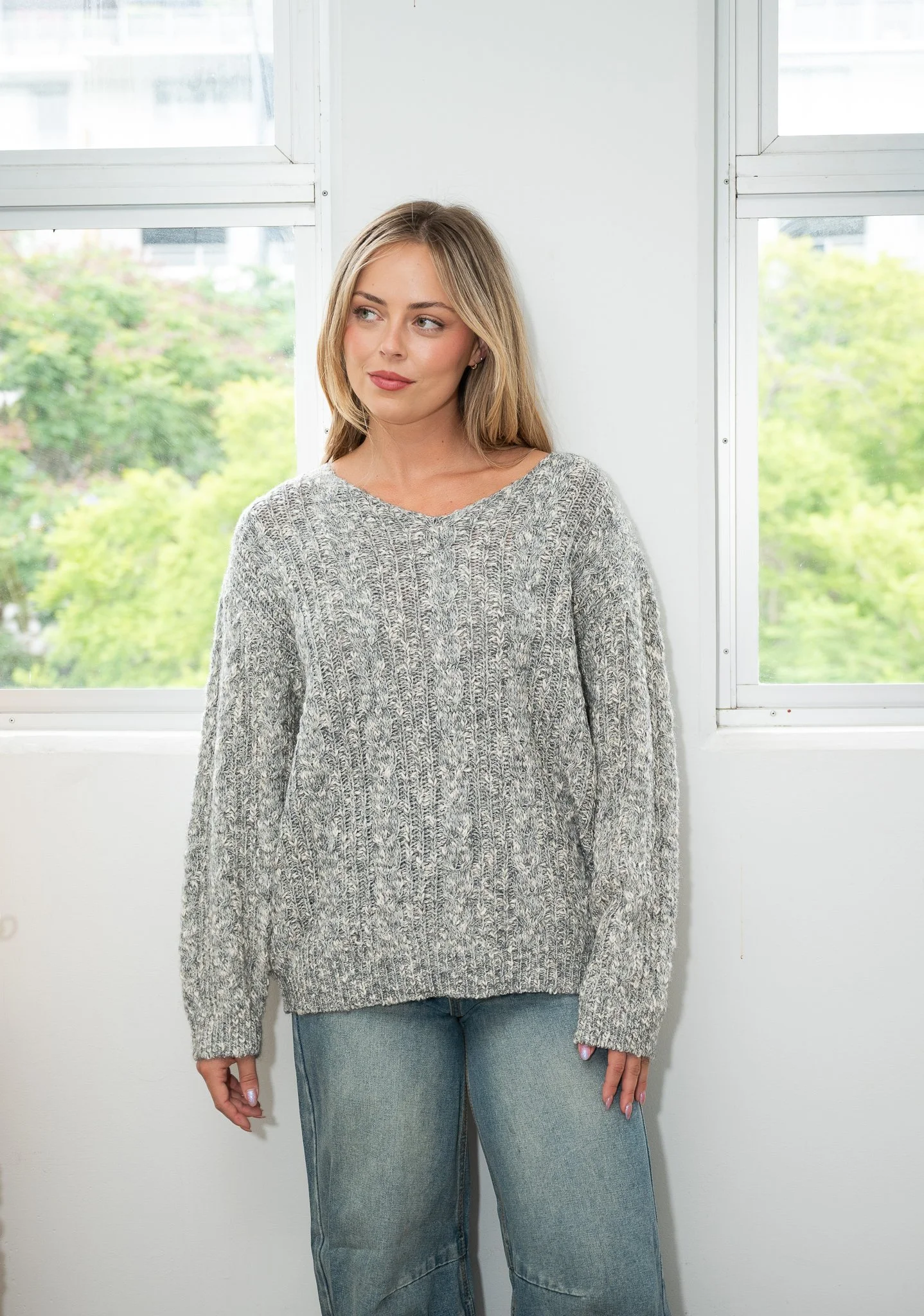 Code: K3507 | Rust, Natural & Charcoal, S/M & L/XL | Wool blend | COMING SOON