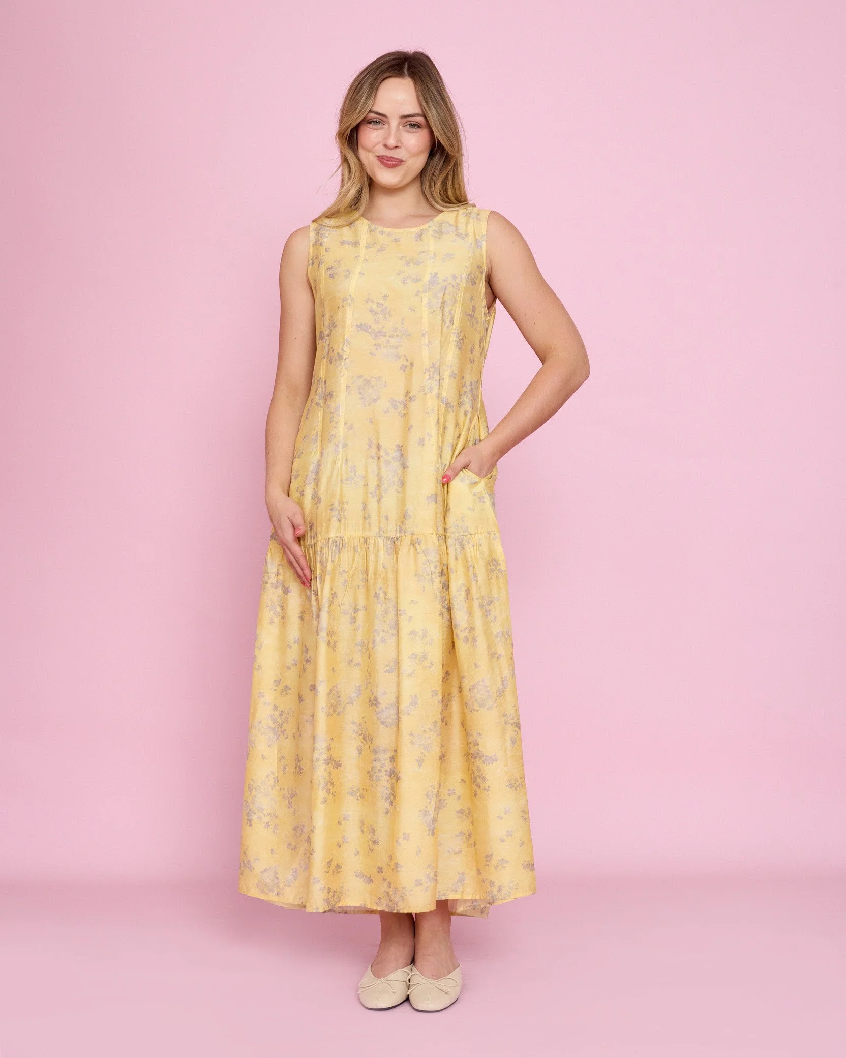 Code: D9341 | Baby Yellow | 8-18 | Lyocell | COMING SOON