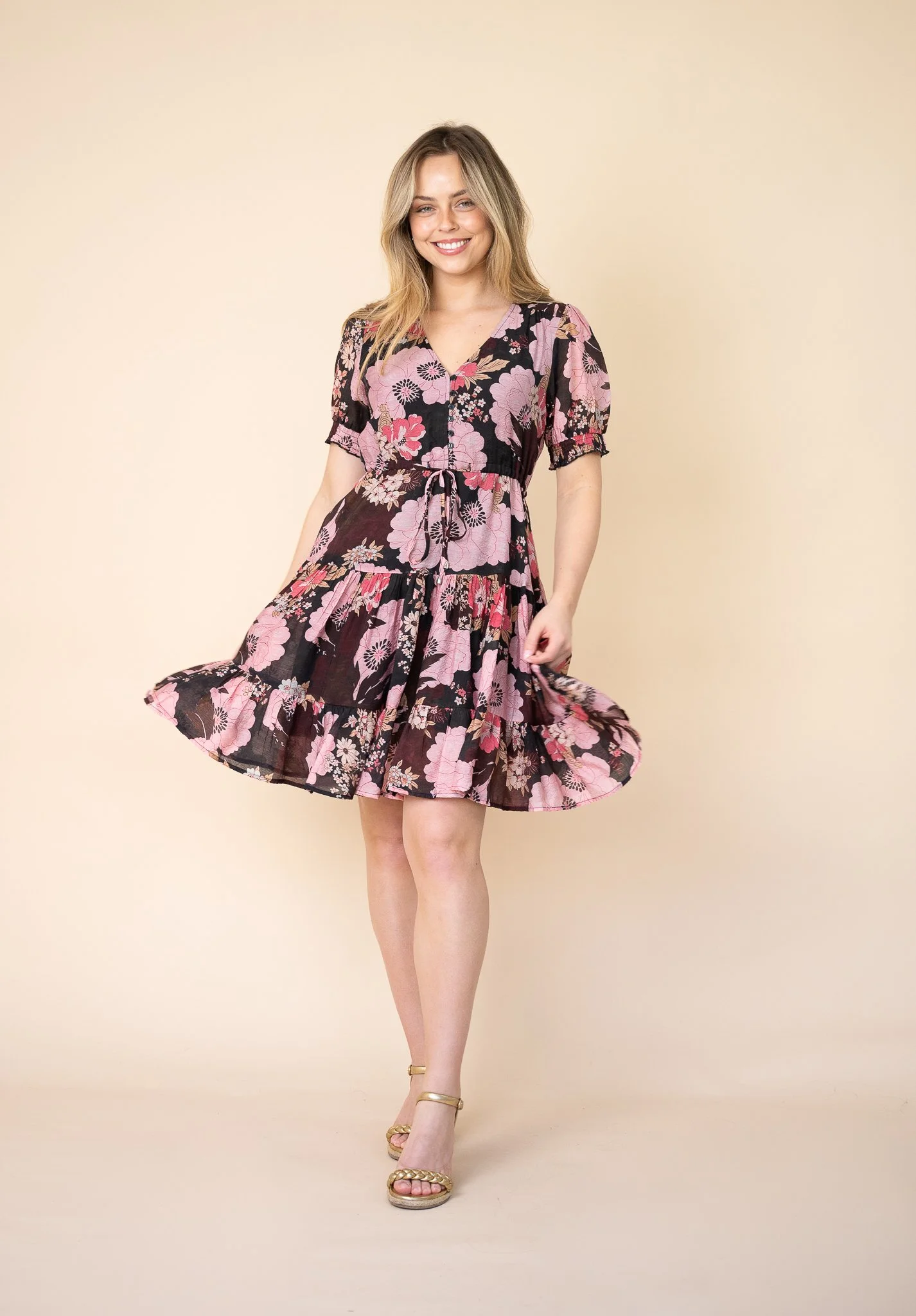 Code: D8634-23B | Black | 8-18 | Viscose blend | 