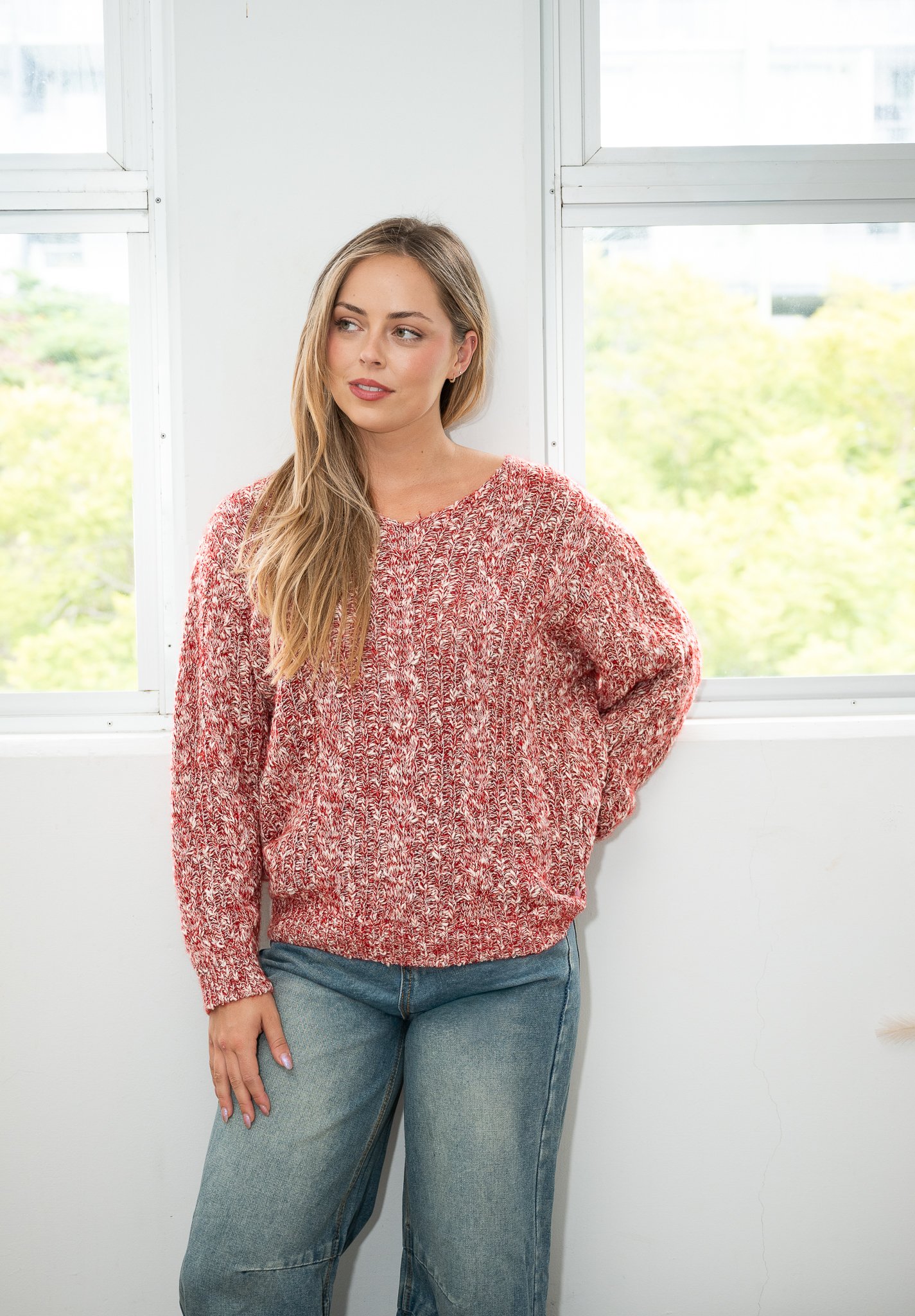 Code: K3507 | Rust, Natural & Charcoal, S/M & L/XL | Wool blend | COMING SOON