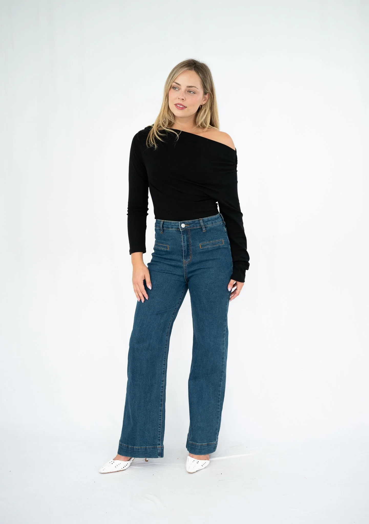 Code: T2083 | Denim & Black | 8-18 | Viscose | COMING SOON