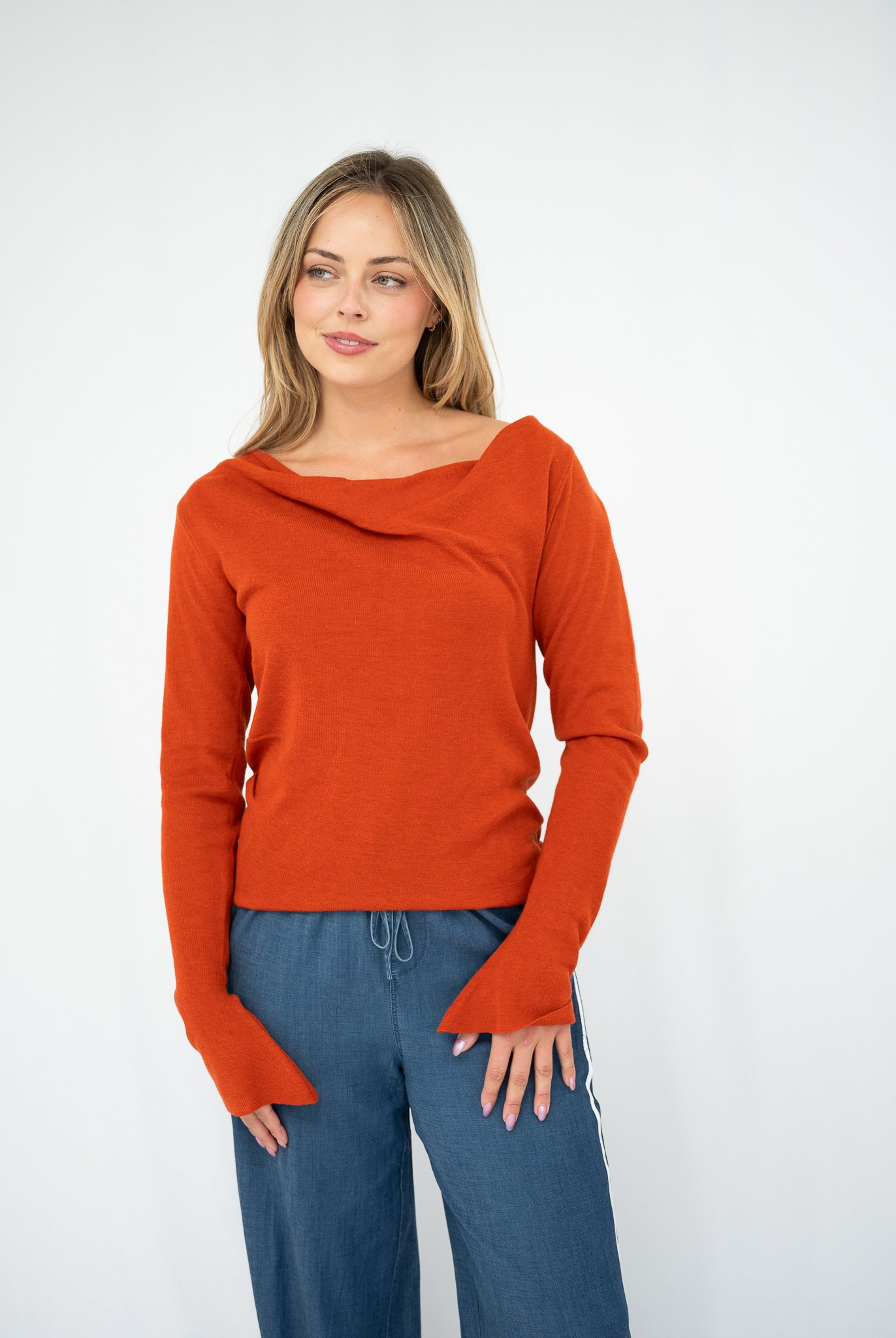 Code: K3471  | Rust, Navy & Plum | S/M , M/L & L/XL | Cotton blend