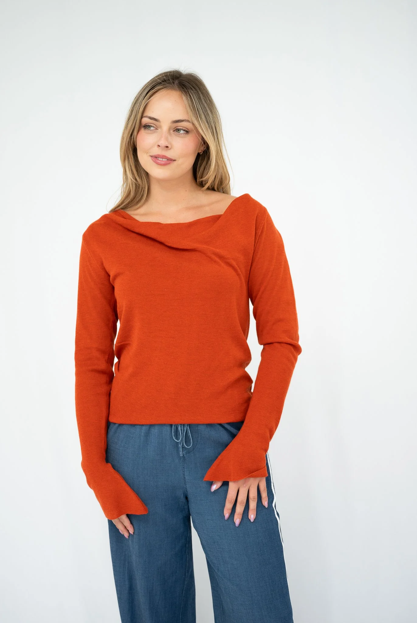 Code: K3471  | Rust, Navy & Plum | S/M , M/L & L/XL | Cotton blend