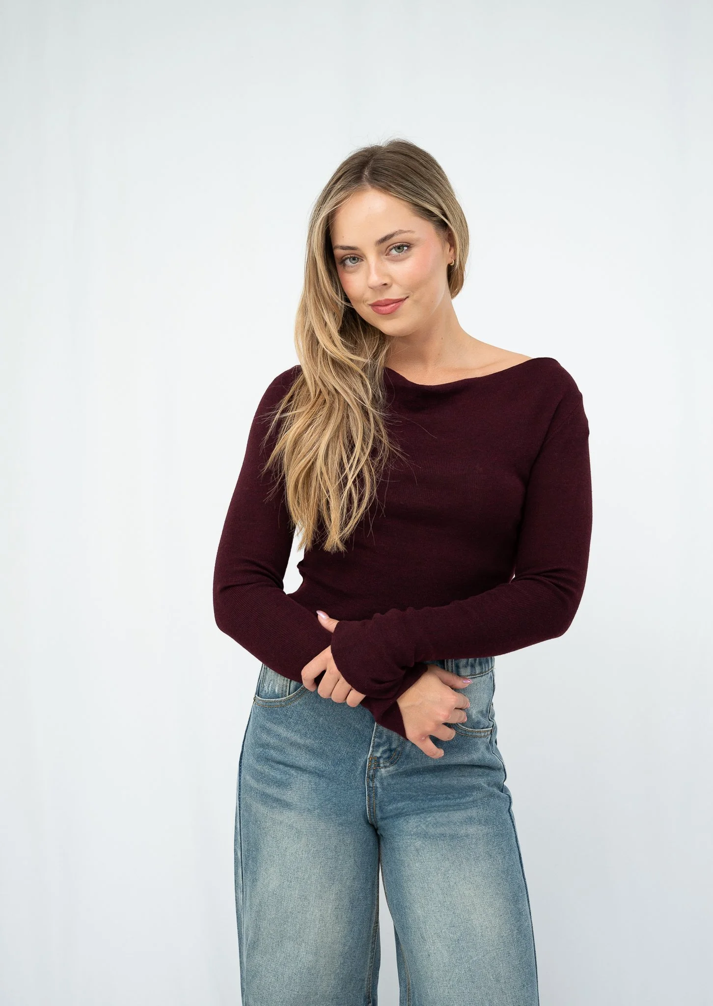 Code: K3471  | Rust, Navy & Plum | S/M , M/L & L/XL | Cotton blend