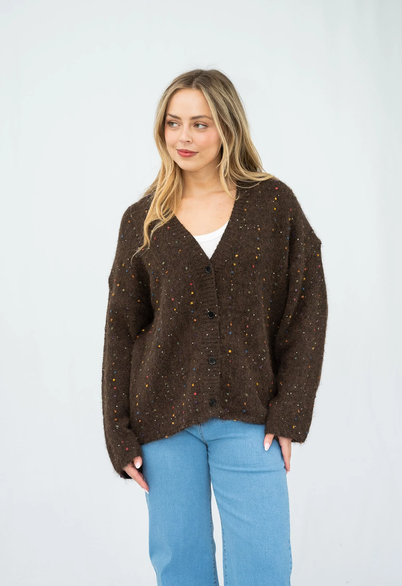 Code: K3514 | Chocolate | S/M & L/XL | Wool blend 