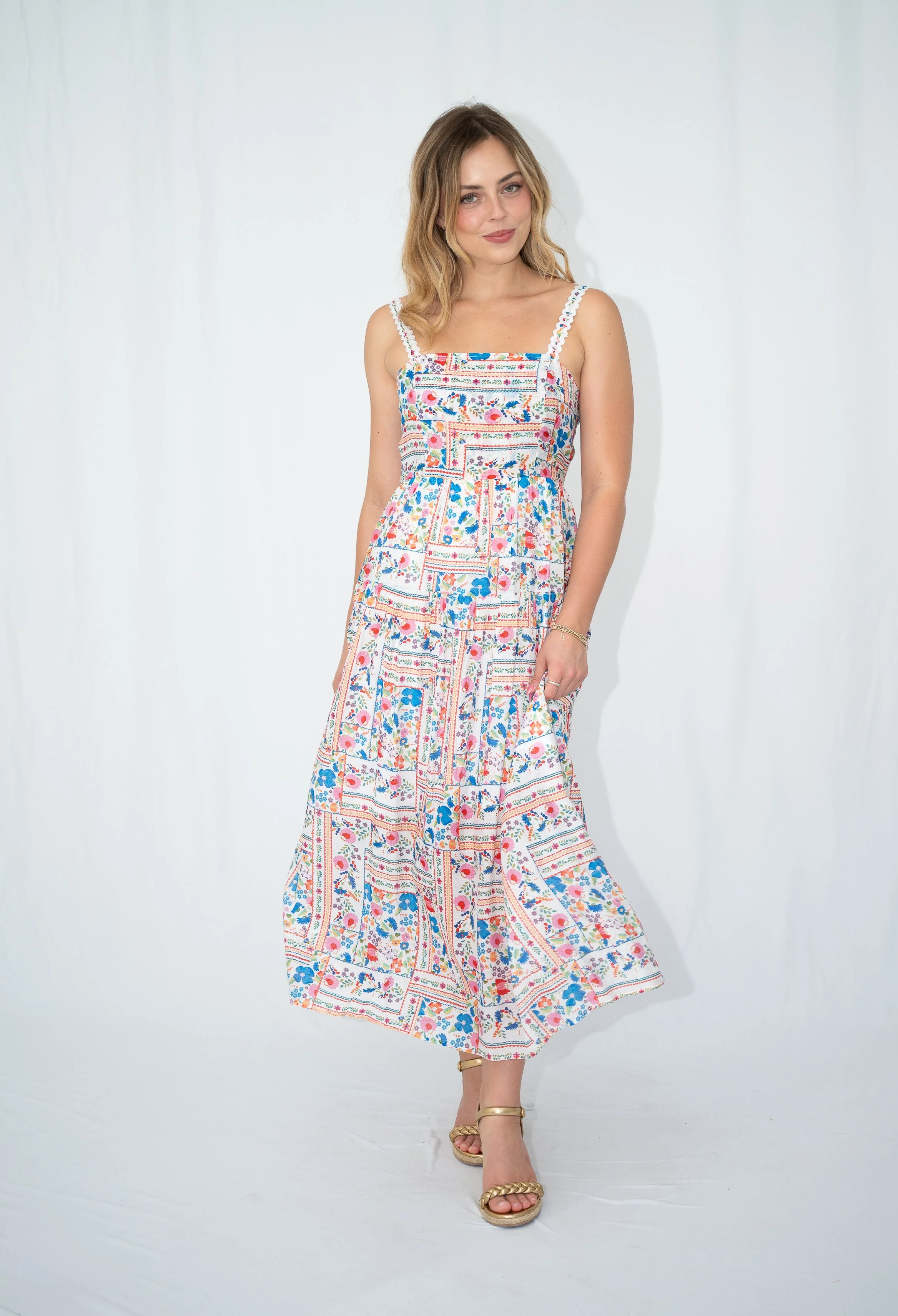 Code: D8876-5 | White | 8-18 |100% Viscose | COMING SOON