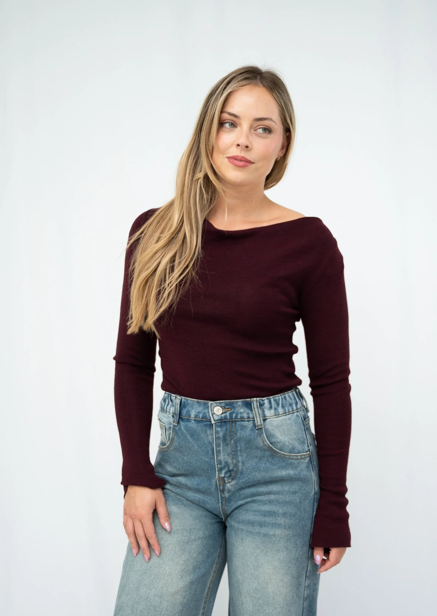 Code: K3471  | Rust, Navy & Plum | S/M , M/L & L/XL | Cotton blend