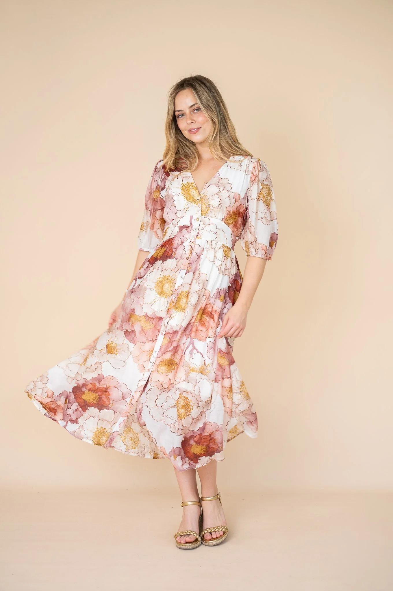 Code: D9009-11B | Baby Pink | 8-18 | Viscose blend | COMING SOON