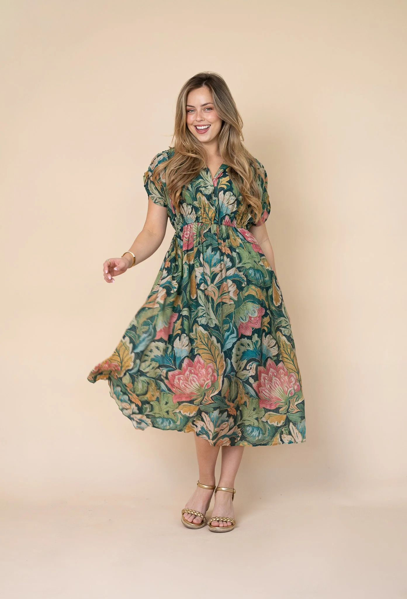 Code: D8913-2 | Teal | 8-18 | Viscose blend | COMING SOON