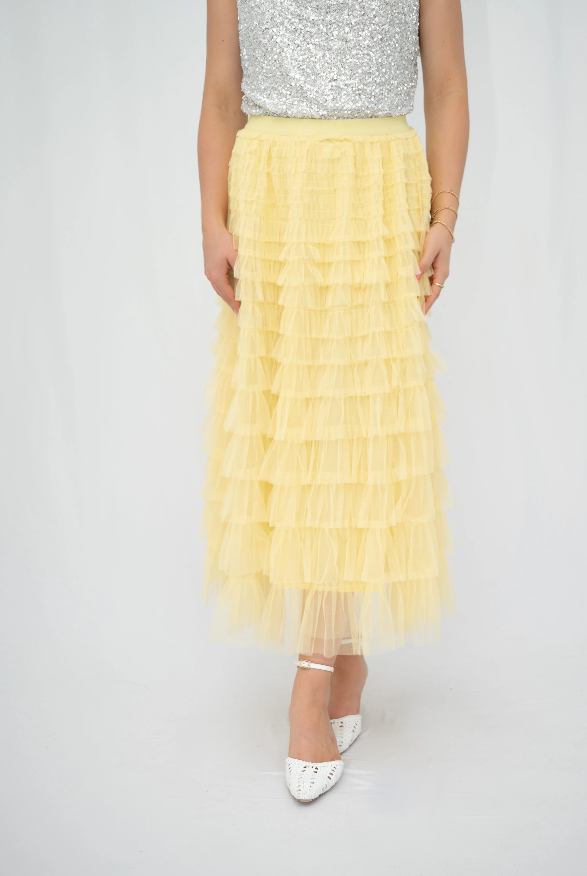 Code: S7203 | Baby Blue, Taupe, Butter Yellow, Black & White | S, M, L, XL 