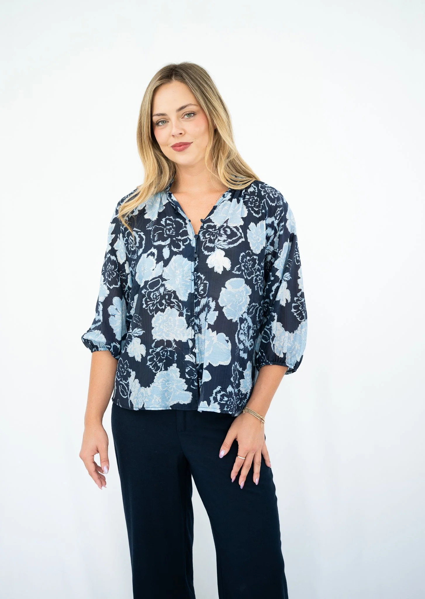 Code: T2043G | Khaki & Navy | 8-18 | Viscose blend