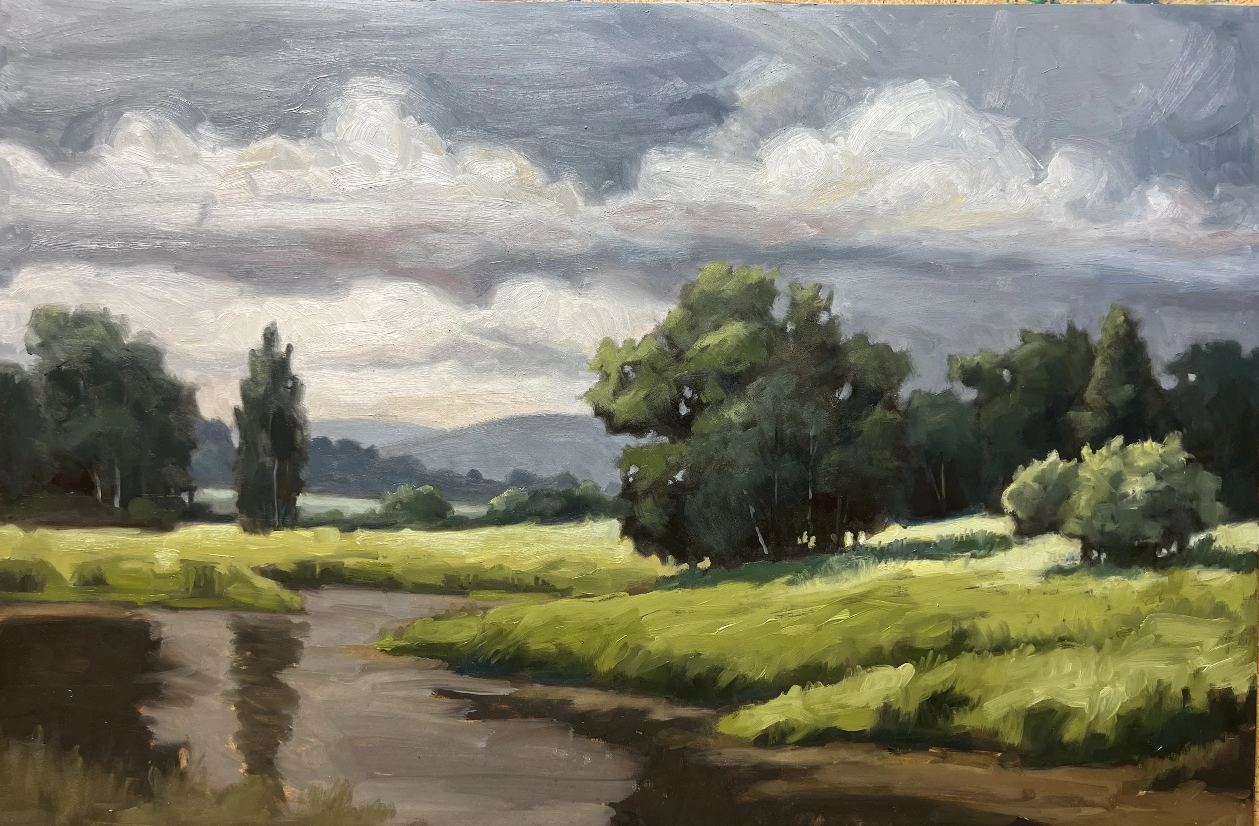 "Serenity", 12 x 18, Oil on panel, $495