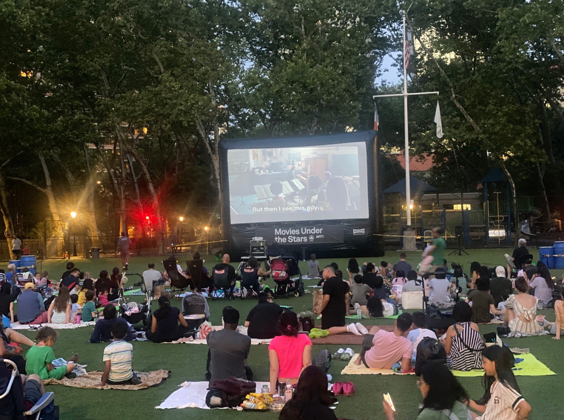Free movies are coming to St. Vartan Park this spring, courtesy of @nycparks and @madein_ny's Movies Under the Stars! 

'The Little Mermaid' (2023) is set for May 24. 'Prejudice and Pride: Swedish Film Queer' (2022) kicks off Pride Month on June 1. 
