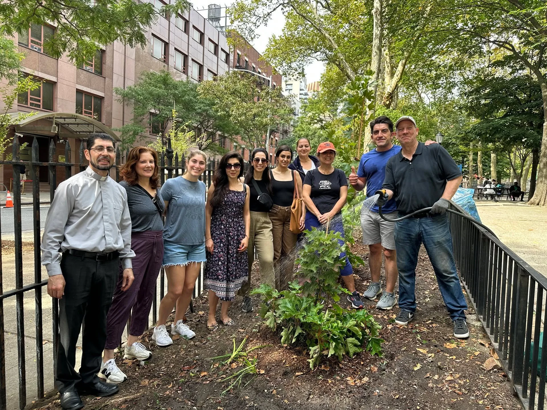 Yesterday, St. Vartan Armenian Cathedral and St. Vartan Park Conservancy co-hosted their first joint community program &mdash; an engaging morning cathedral history tour and park beautification session. ⁣
⁣
The Conservancy cherishes its blossoming re