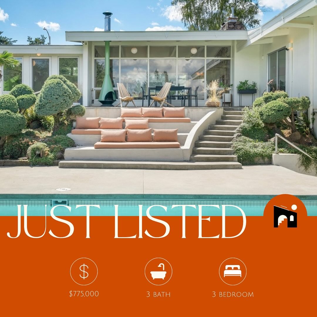 SO DEMURE , MINDFUL AND CUTESY! See how the owners of this home maintained the authentic mcm vibes by not destroying its character? Very demure, very mindful. And how they still updated the home to modern conveniences without removing things that wer