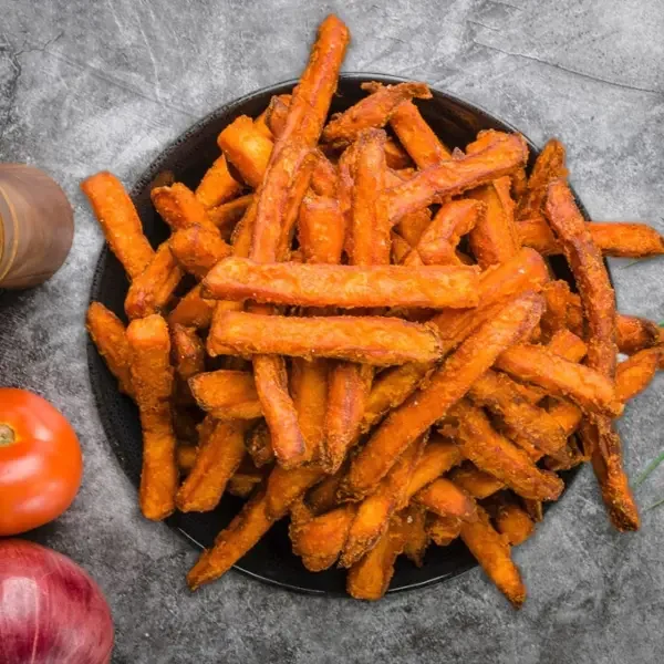  
 SWEET POTATO FRIES 
 
Sweet potato crispy fries, with our special seasoning.