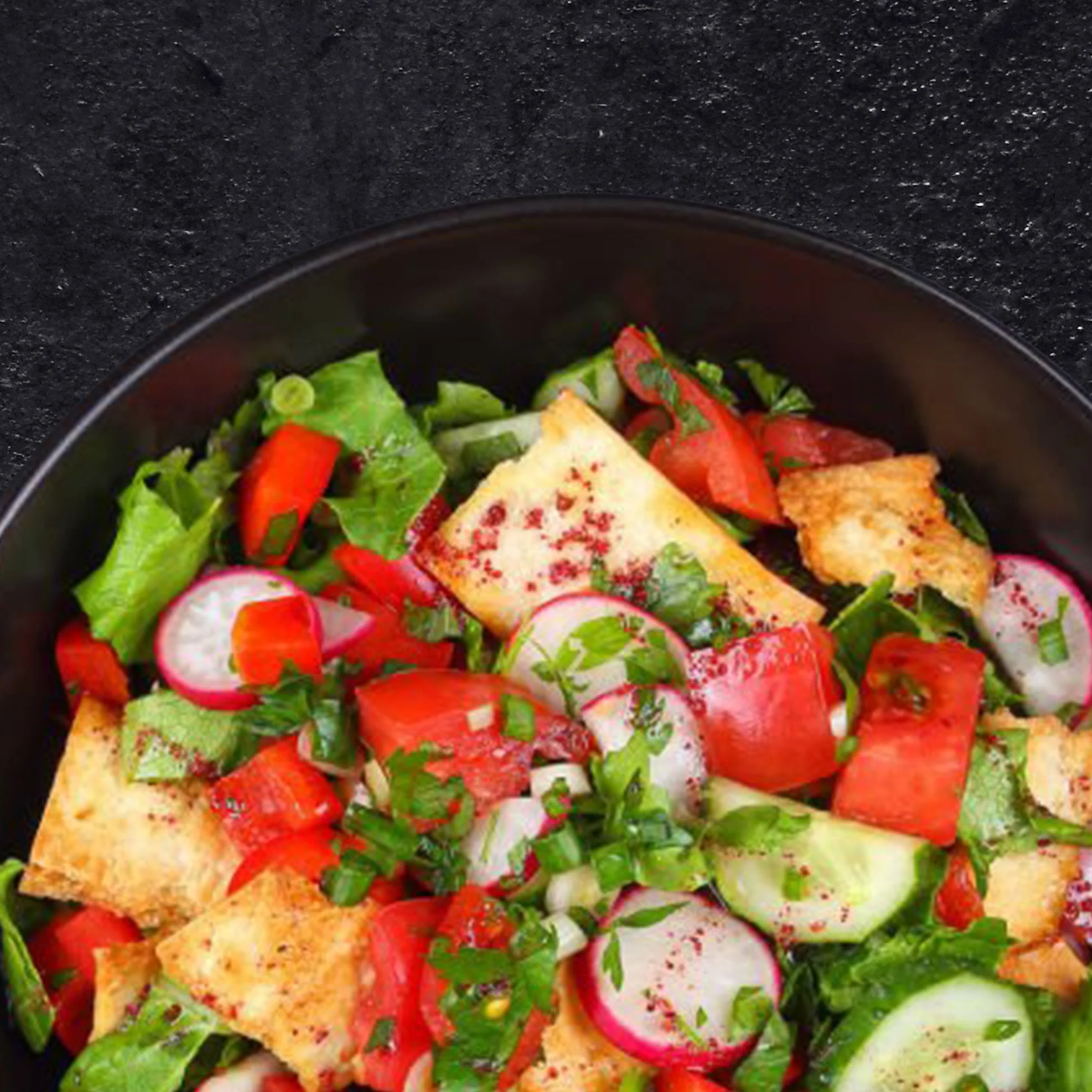 Lebanese Fattoush Salad