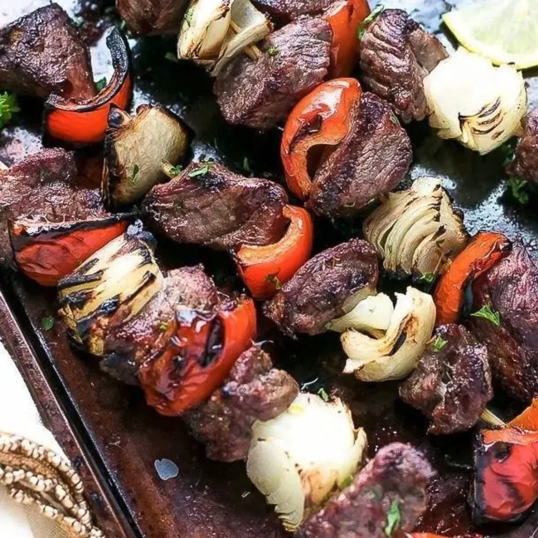 Grilled Lamb Skewers