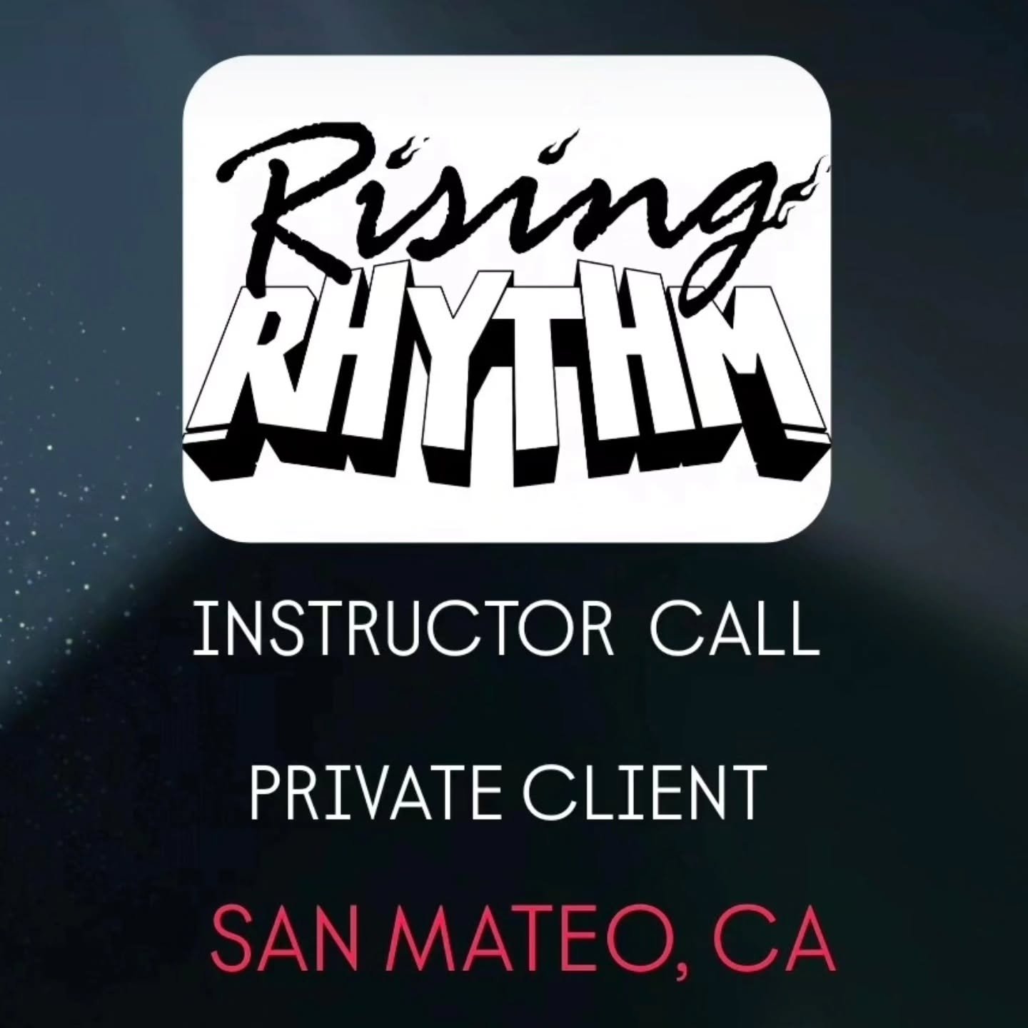 Instructor Casting Call ✨️

Recurring opportunity if good fit! 

Tap in