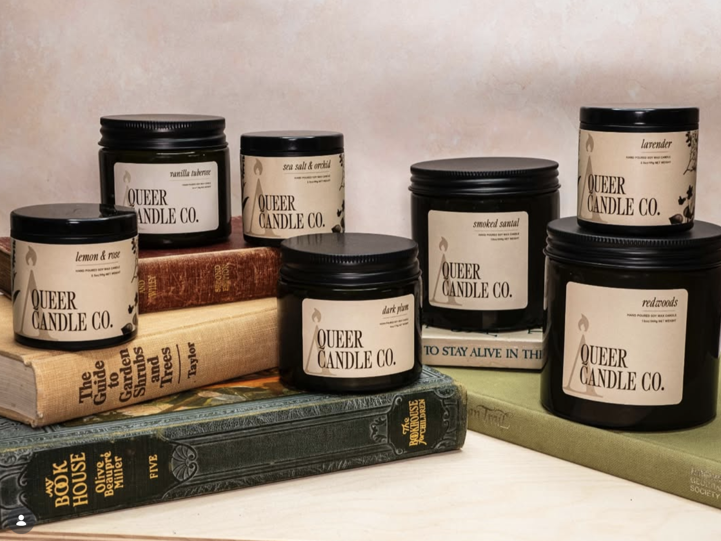 Candles from Queer Candle Company