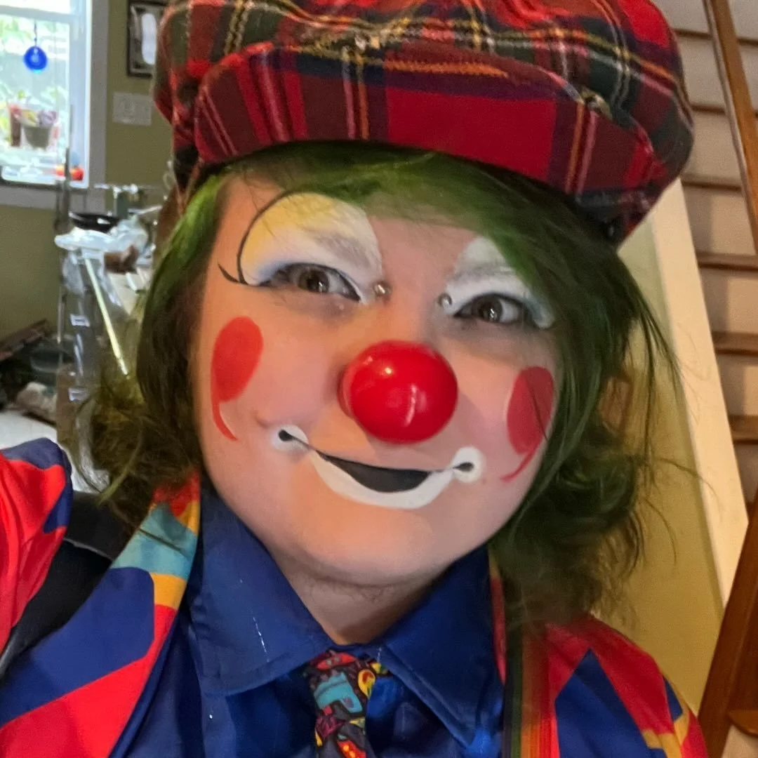 portrait of clown
