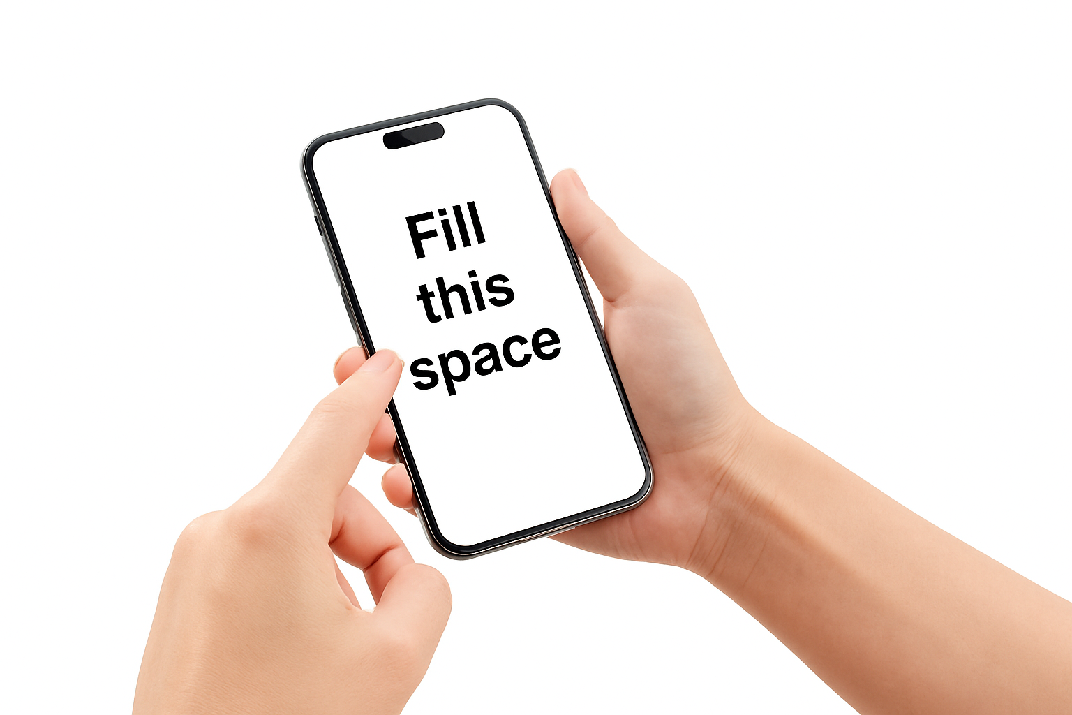 What Fills the Space Where the Phone Was?