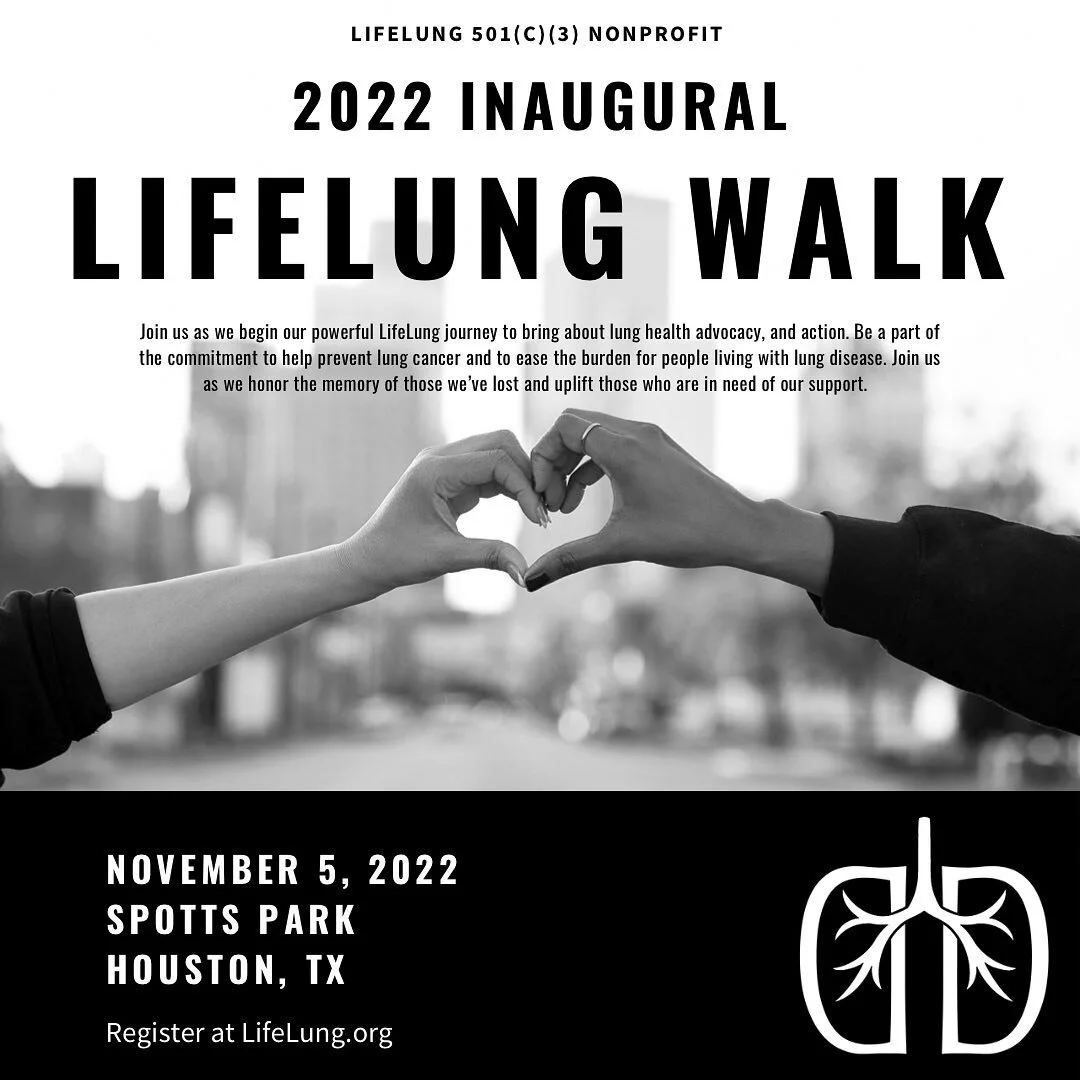 Walk with us on November 5th at Spotts Park! Or DONATE! We need your participation to help make an impact in the fight against lung disease. Each dollar we raise gets us one step closer to providing direct funds to those who are currently battling lu