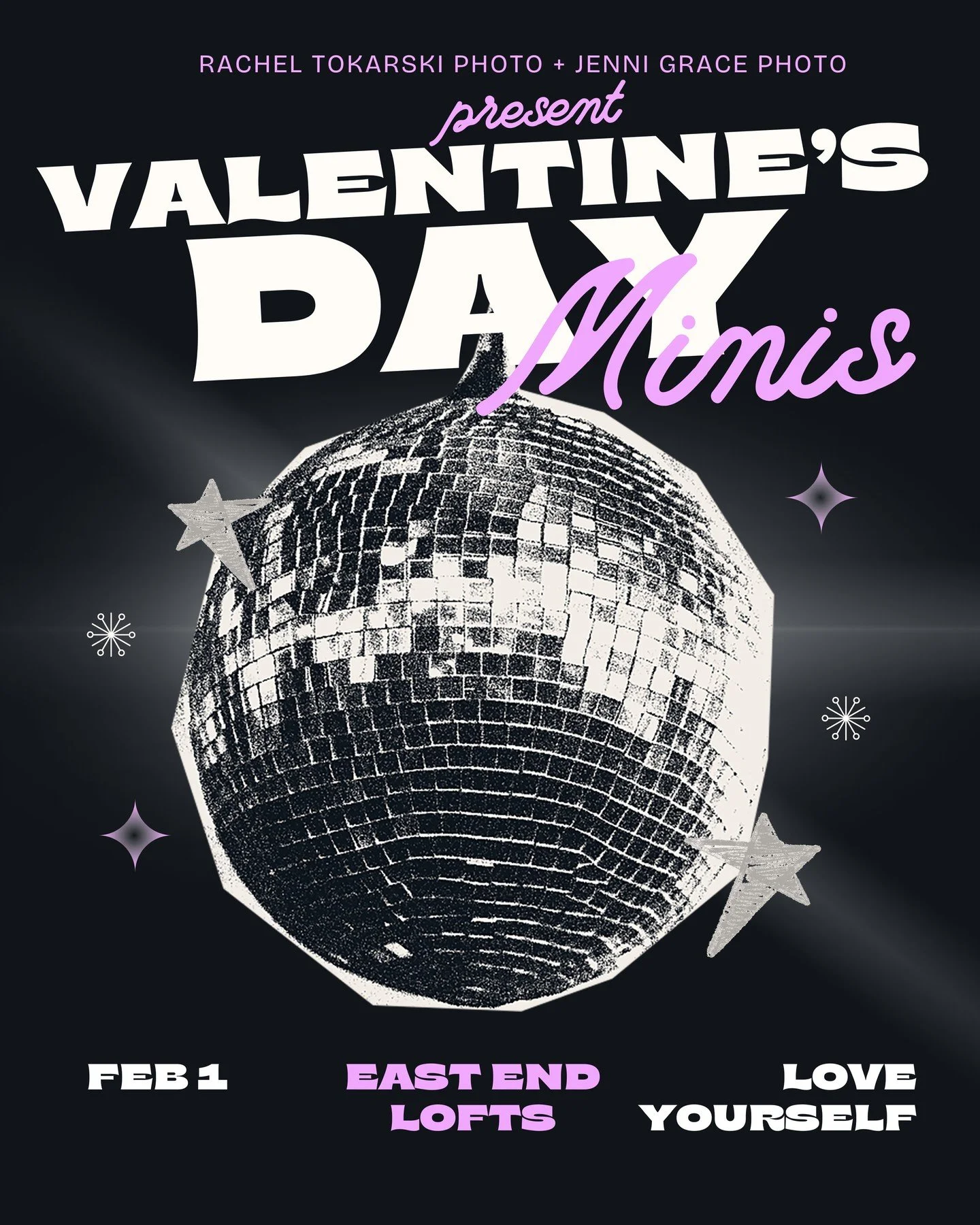 In honor of @harrystyles return, we belong together on Feb 1. Join us in the studio for valentine's minis. This year we are going into 2026 loving ourselves. Come hang, dance and get some awesome personality portraits to celebrate the new year.

Stud