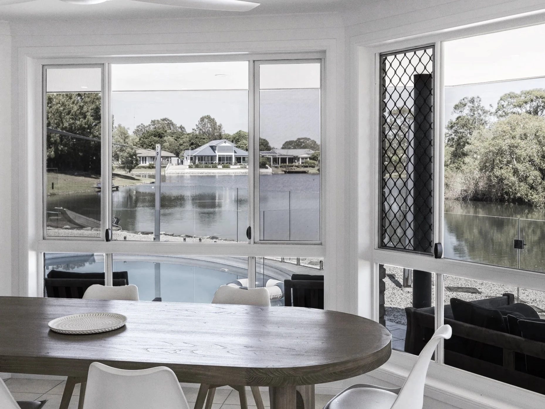 Why over 1,000sqm on a North-facing canal is the ultimate coastal hedge.