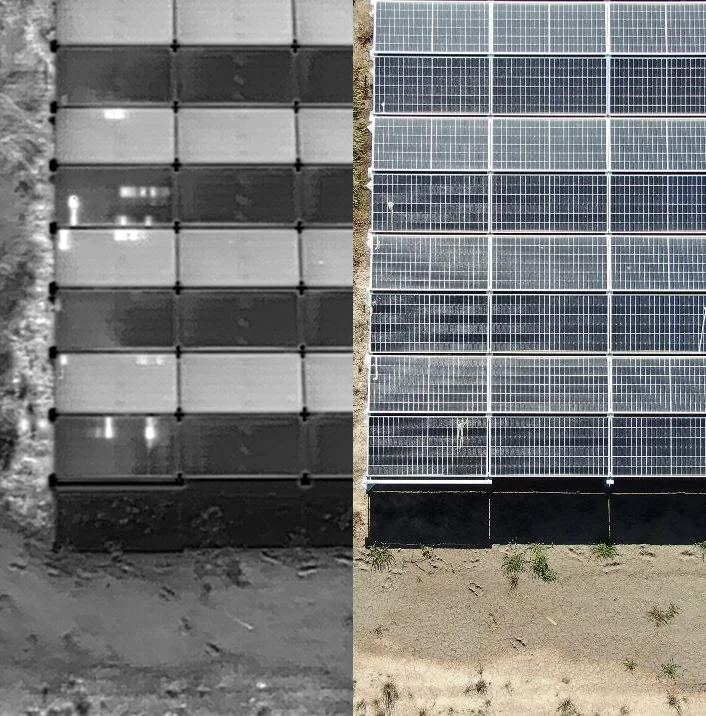 Drone Solar Farm Inspection in Northern Victoria.