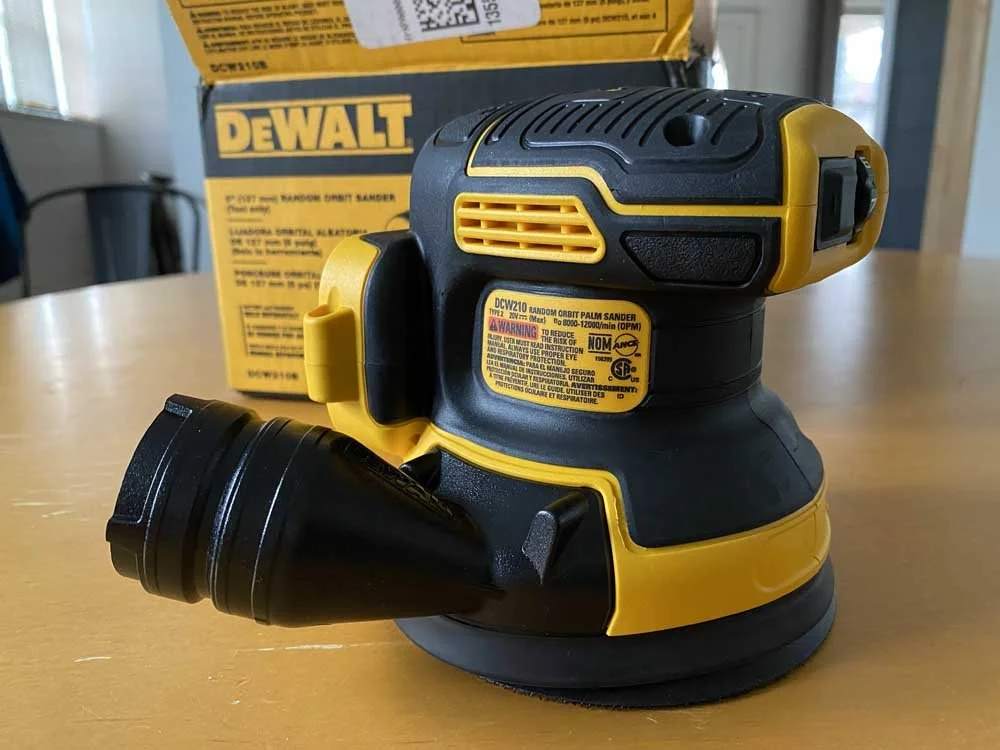 My DEWALT sander is a budget-friendly workhorse for DIY projects big ...